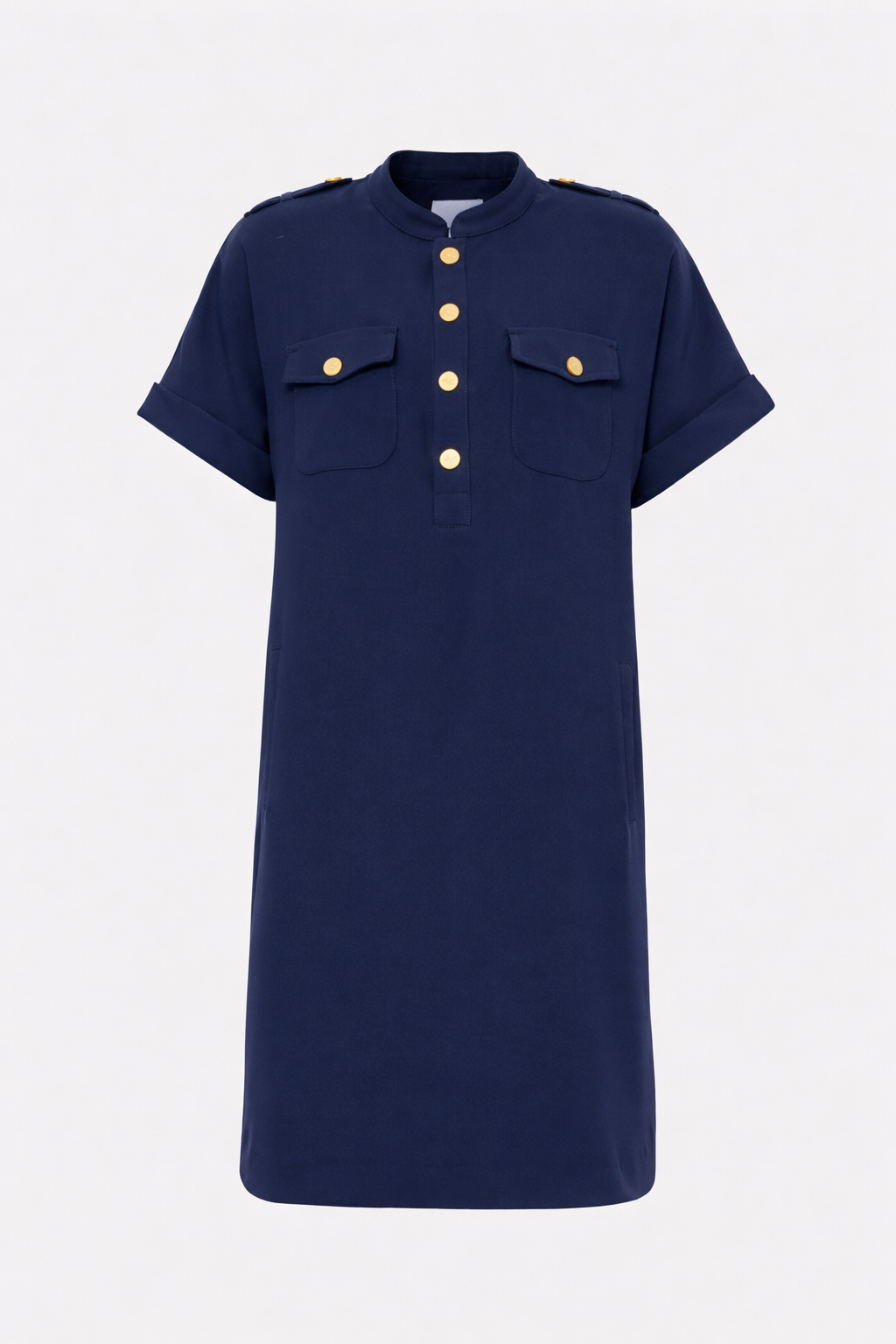 Microfibre polo dress