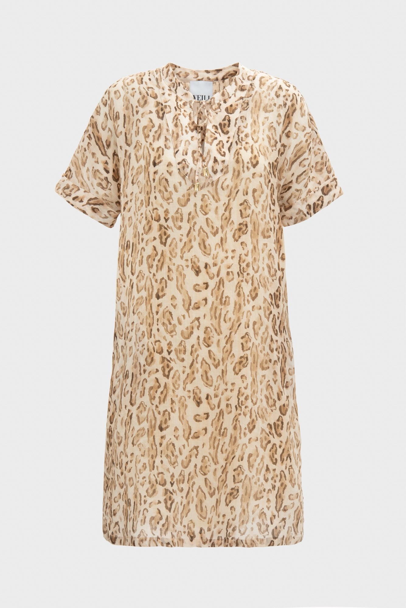 Robe en voile imprimée