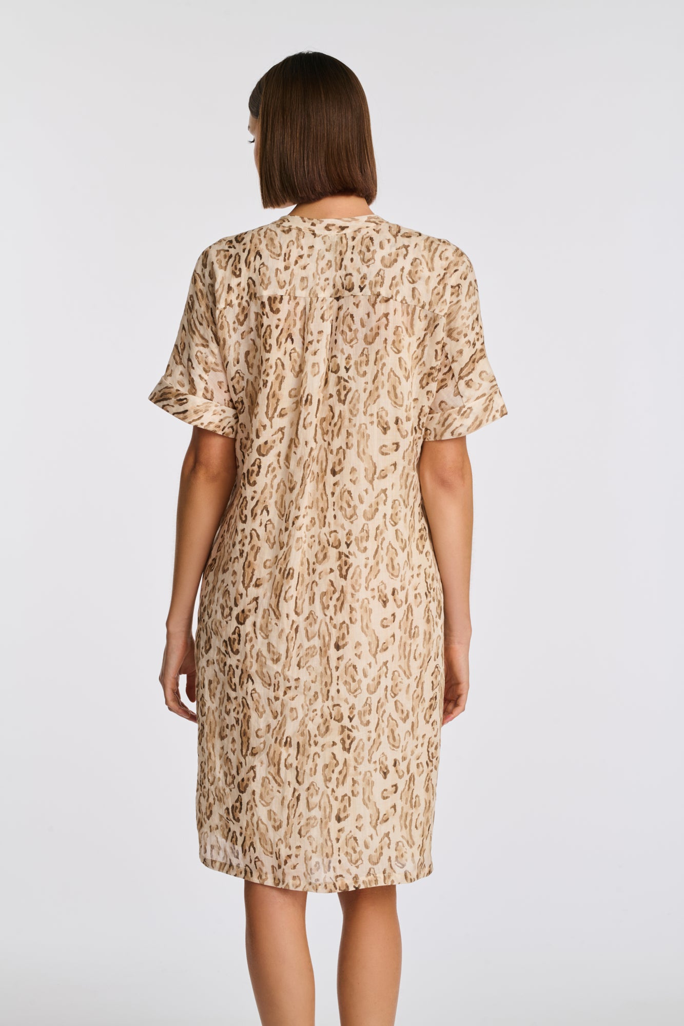 Robe en voile imprimée