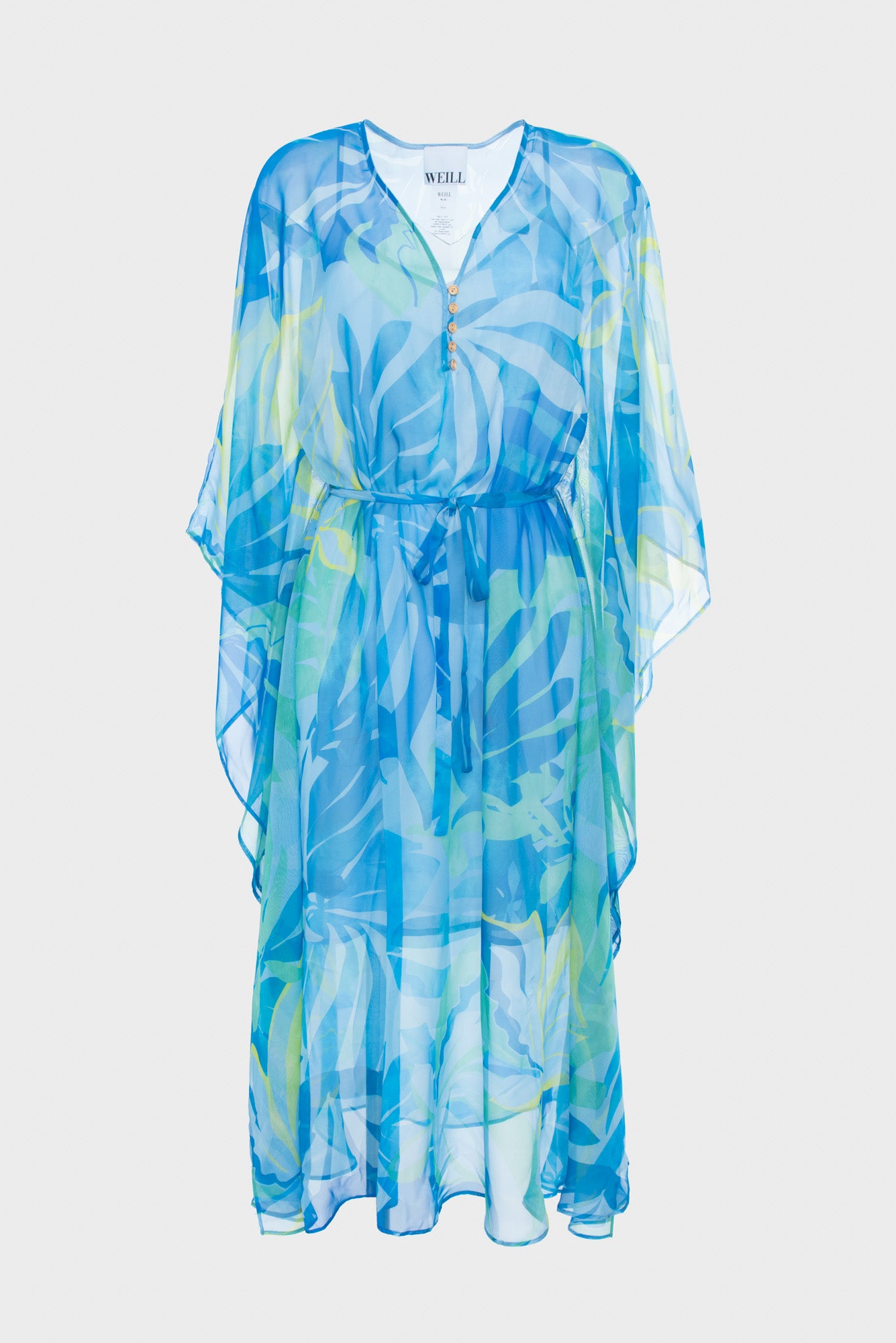Robe kaftans imprimée