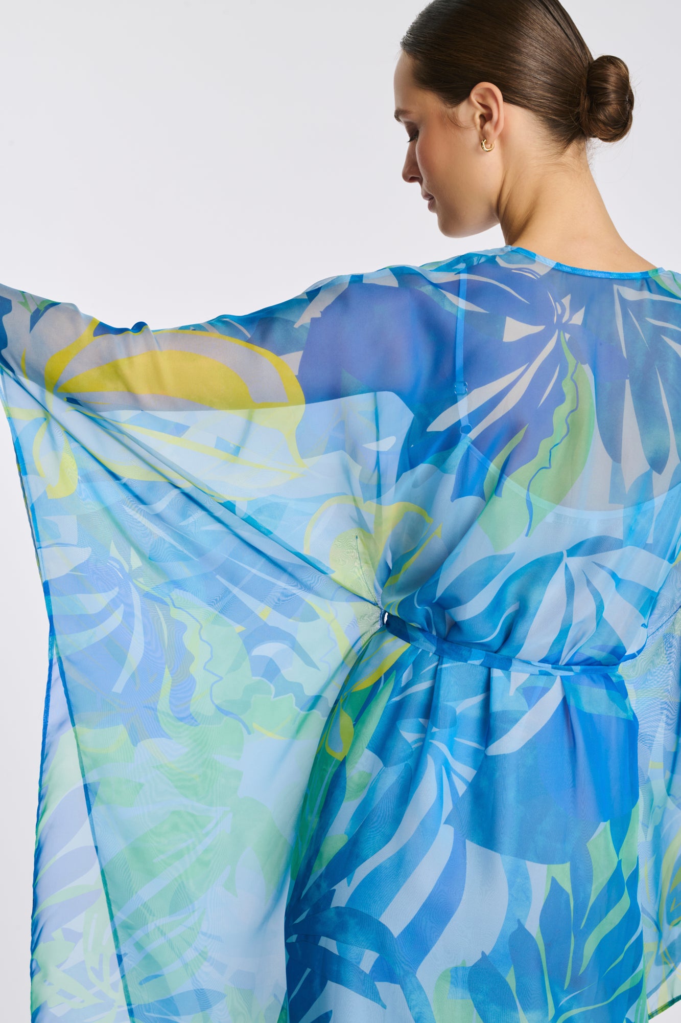 Robe kaftans imprimée