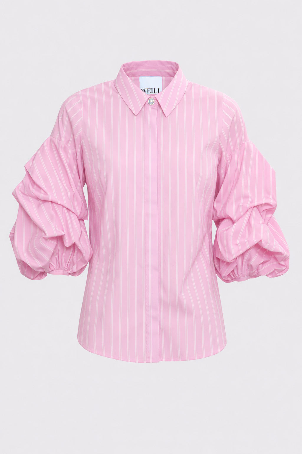 Chemise en coton rayée