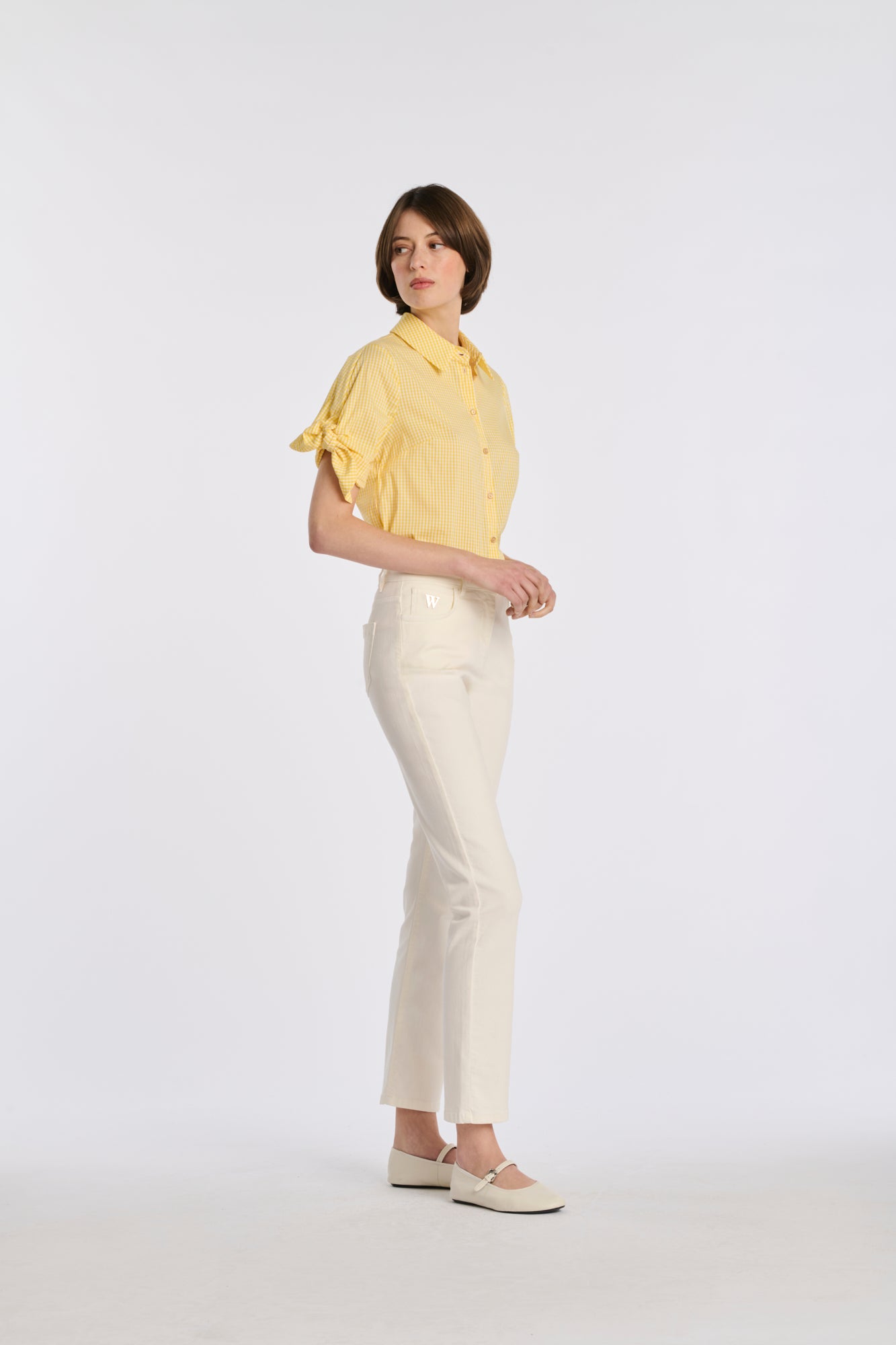 Chemise en coton vichy