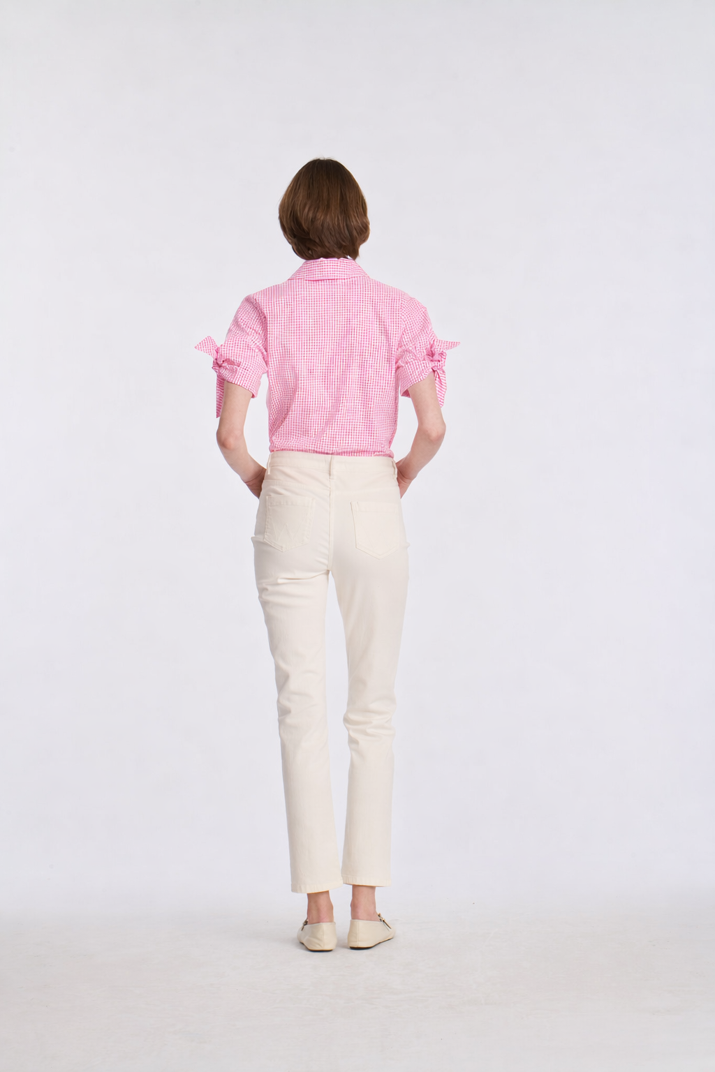 Chemise en coton vichy