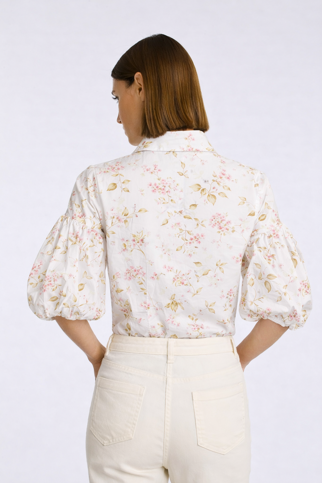 Chemise en coton à imprimée