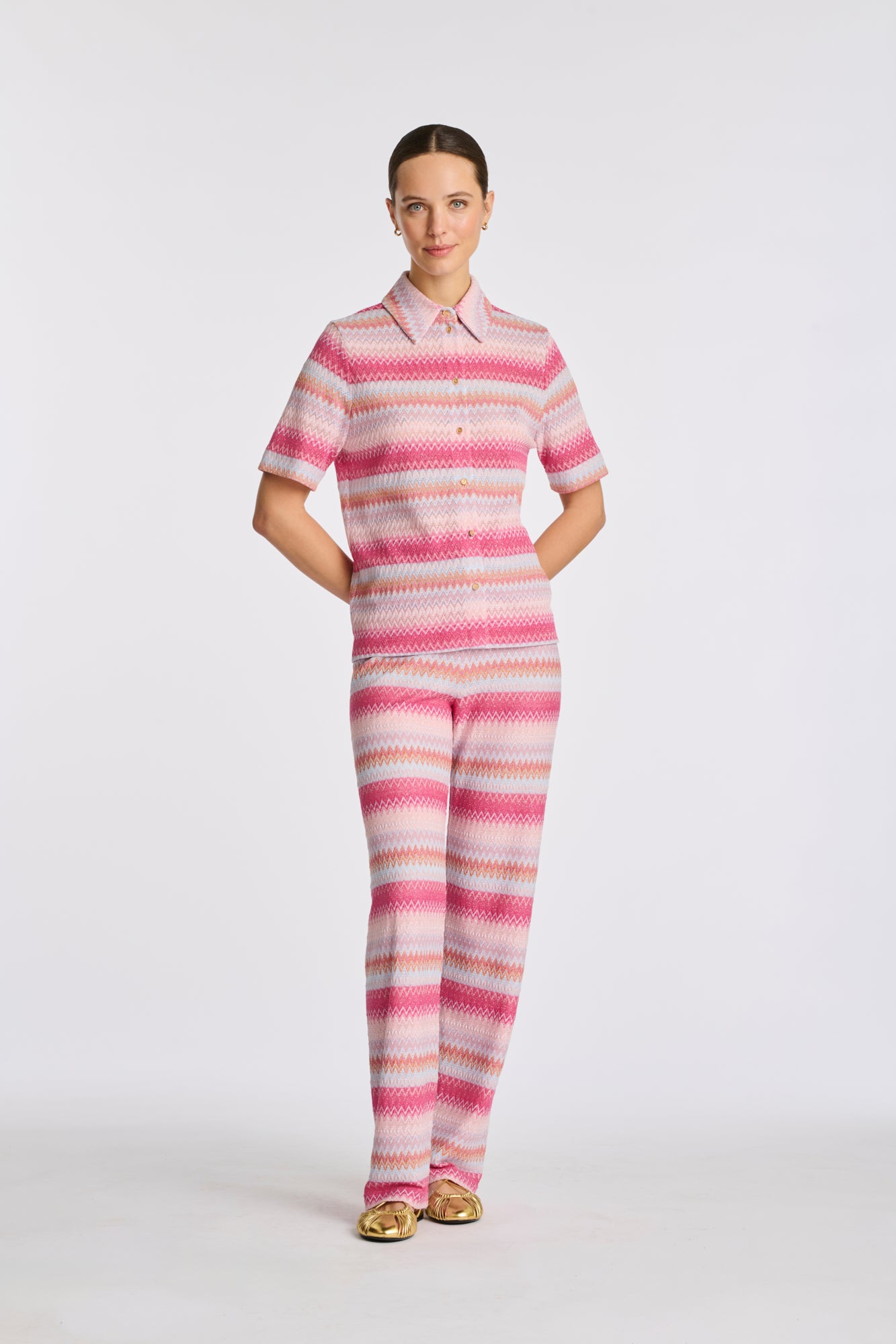 Chemise en jersey fantaisie