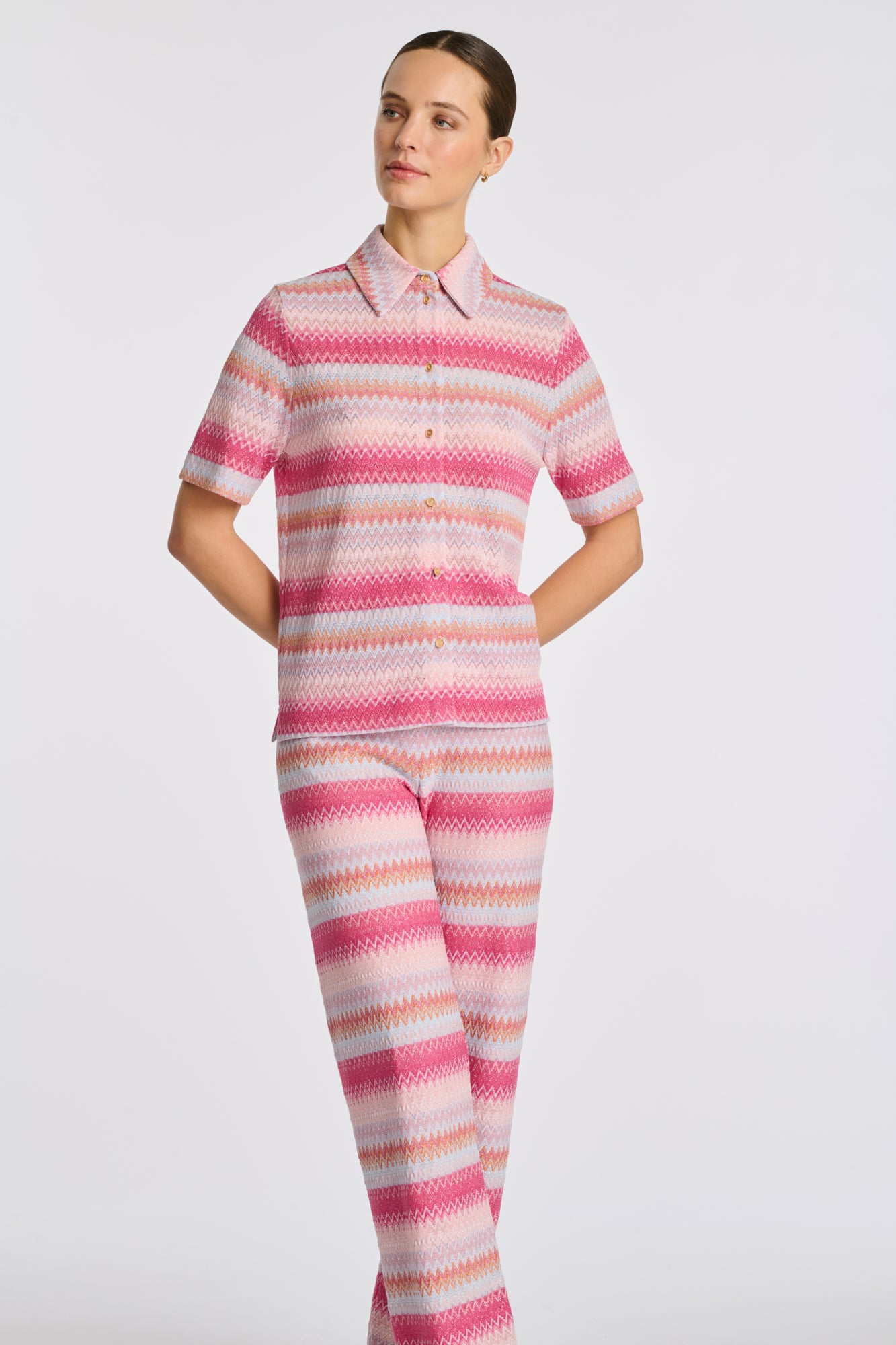 Chemise en jersey fantaisie