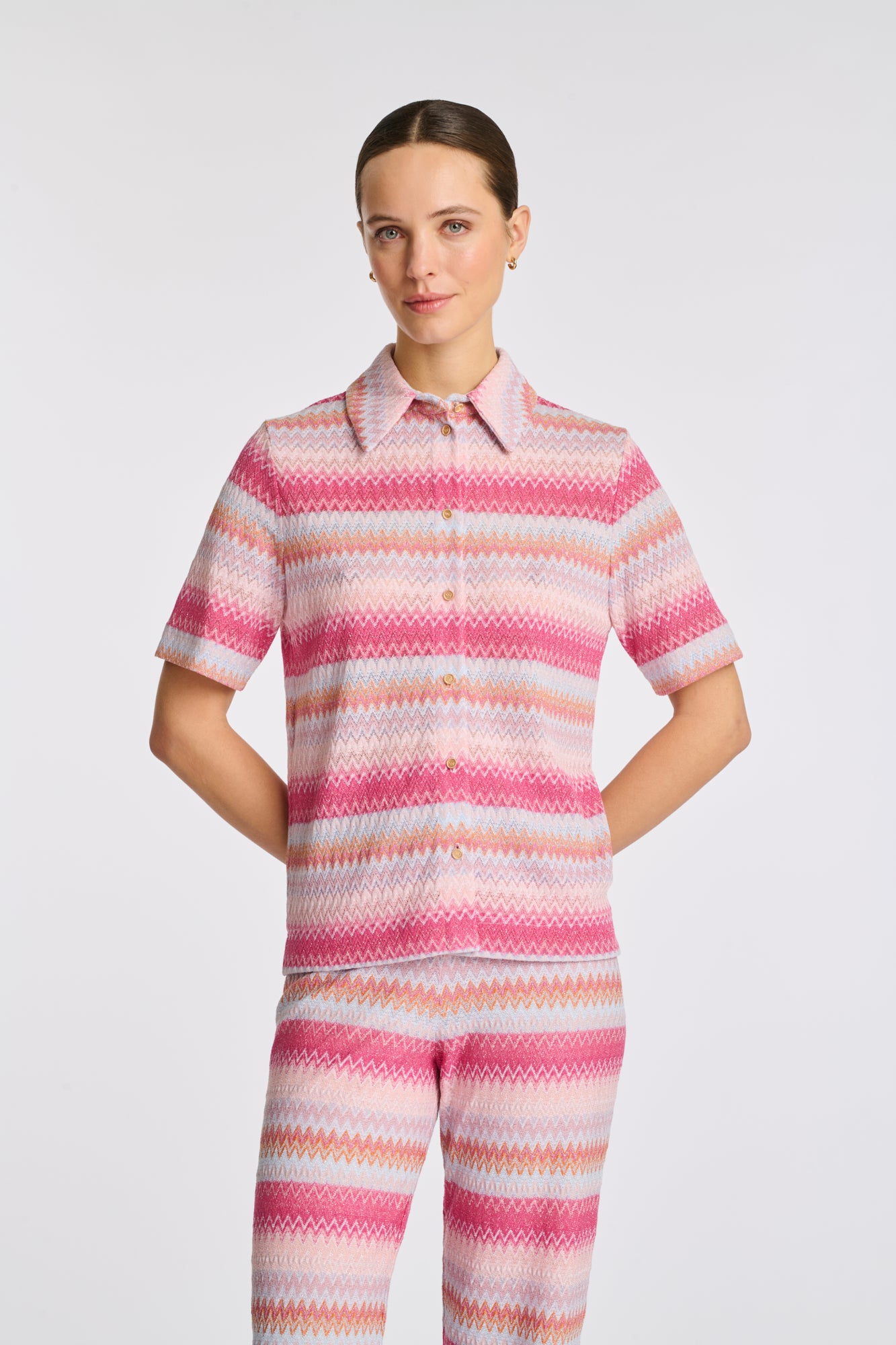 Chemise en jersey fantaisie