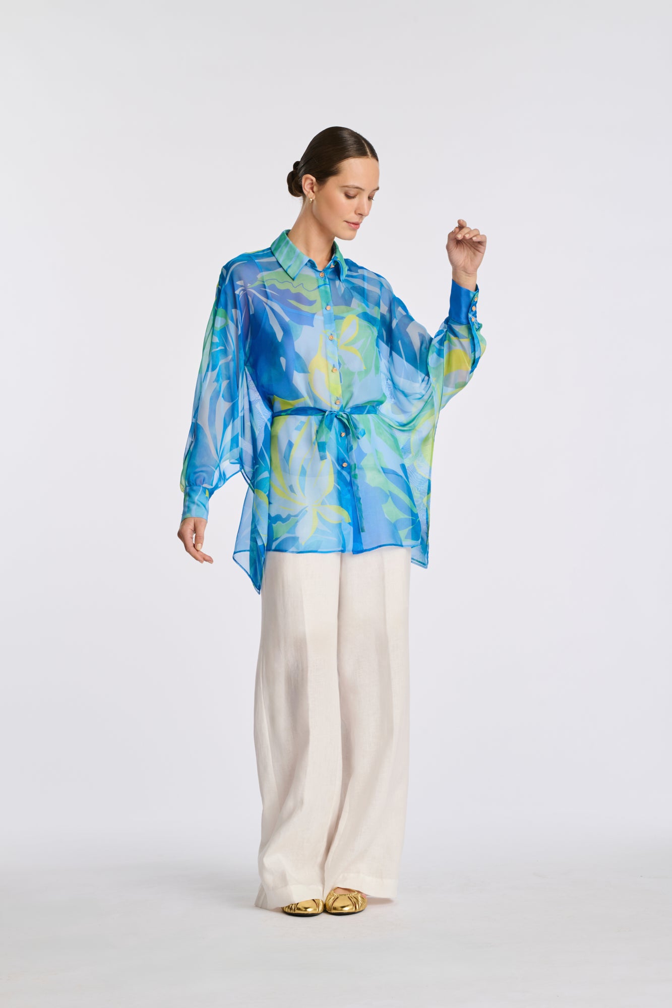 Tunique kaftans en voile