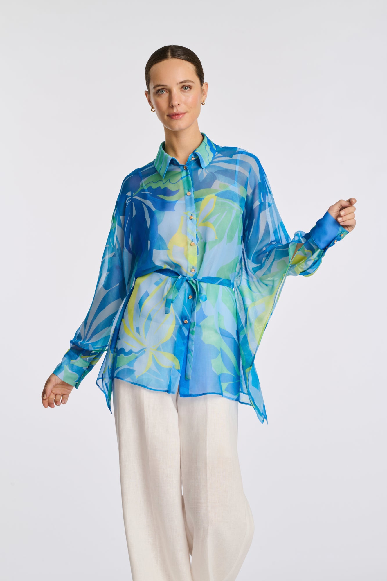 Tunique kaftans en voile