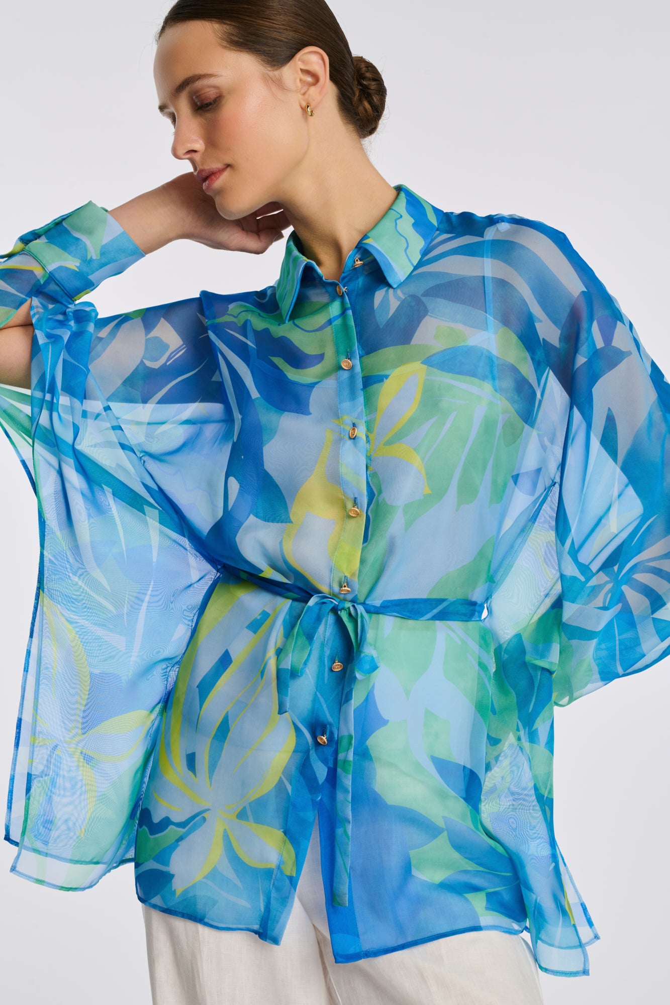 Tunique kaftans en voile