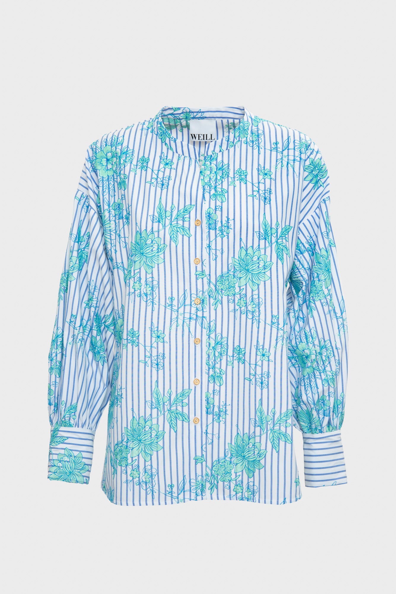 Striped cotton shirt