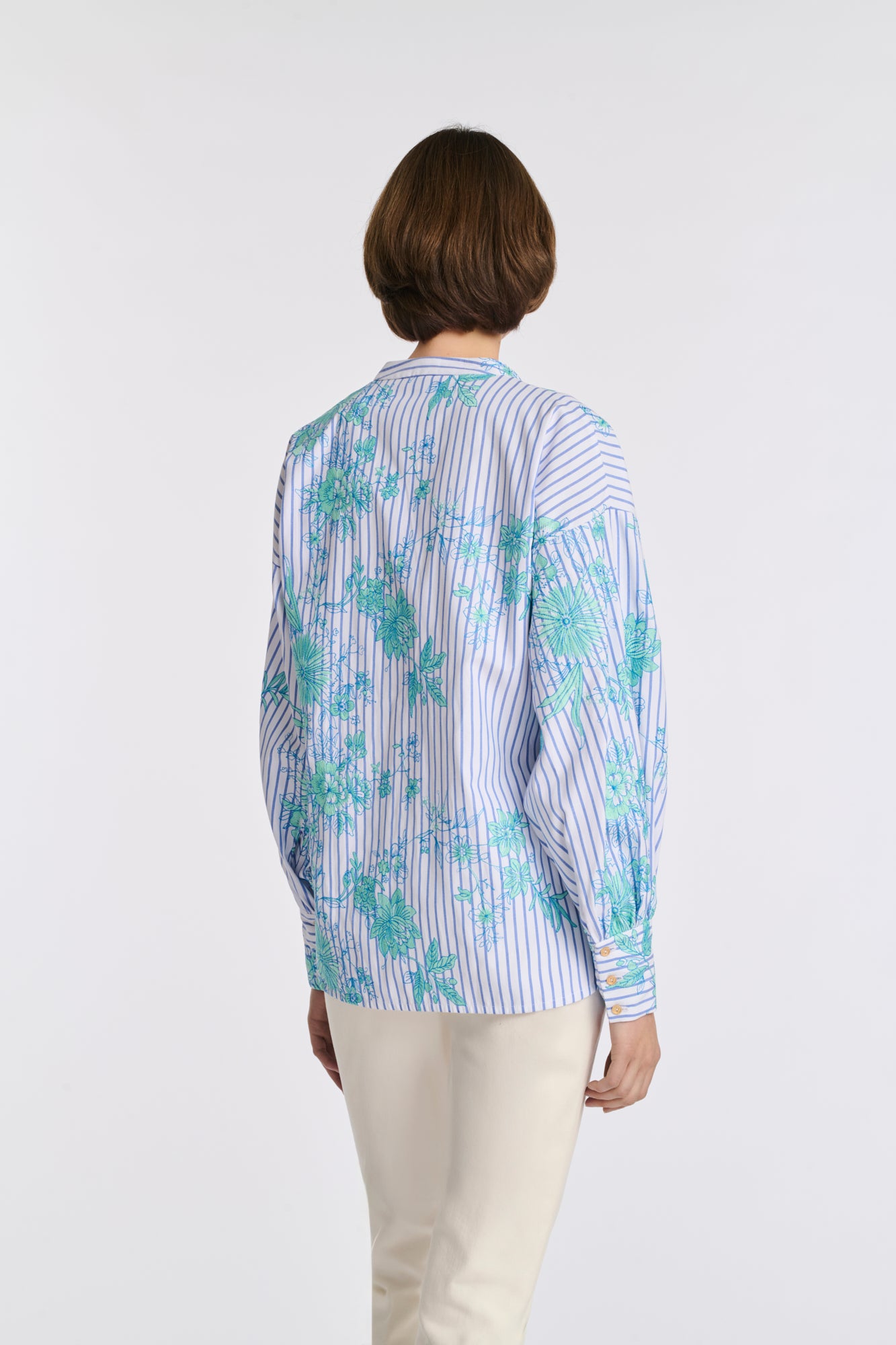 Striped cotton shirt