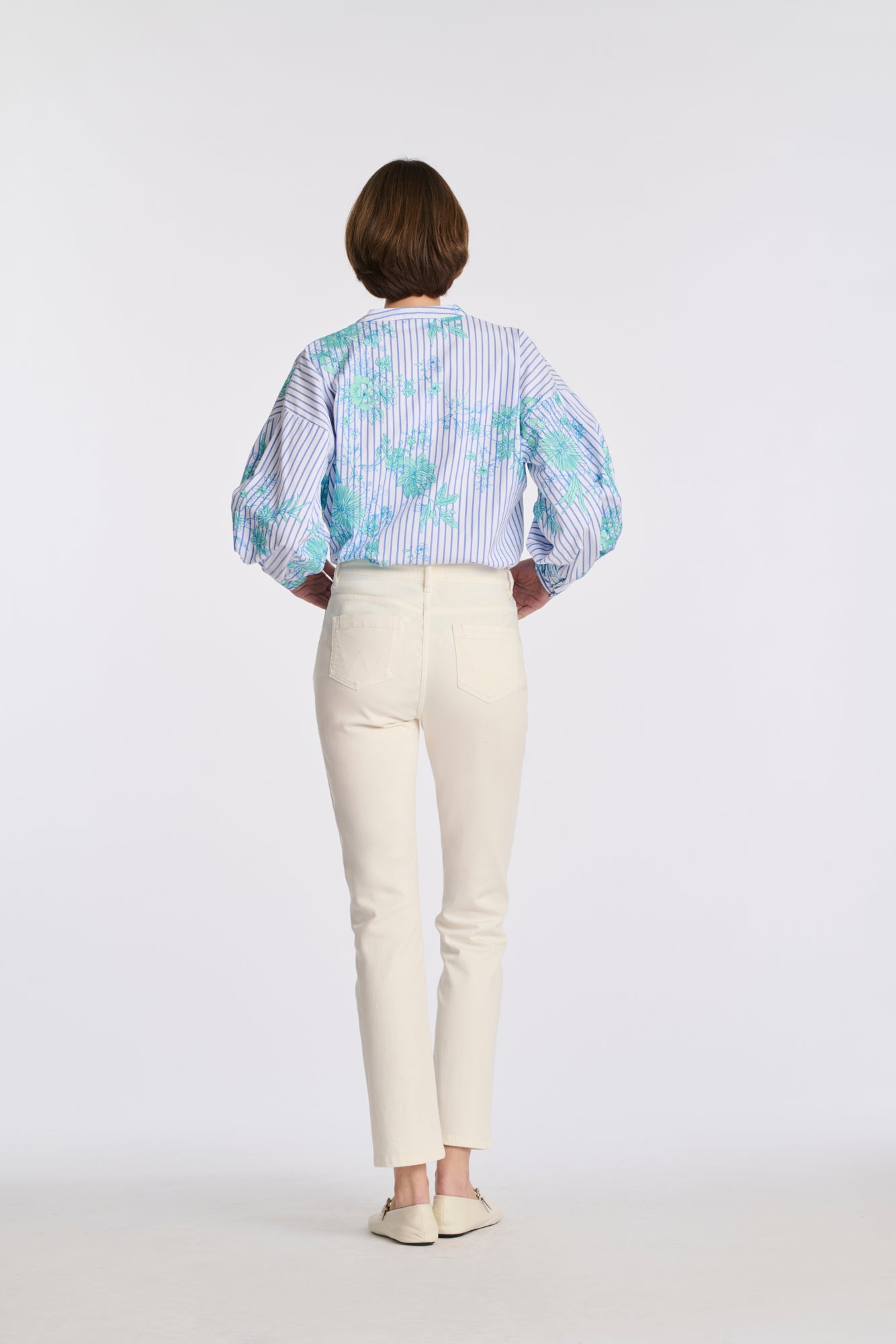 Striped cotton shirt