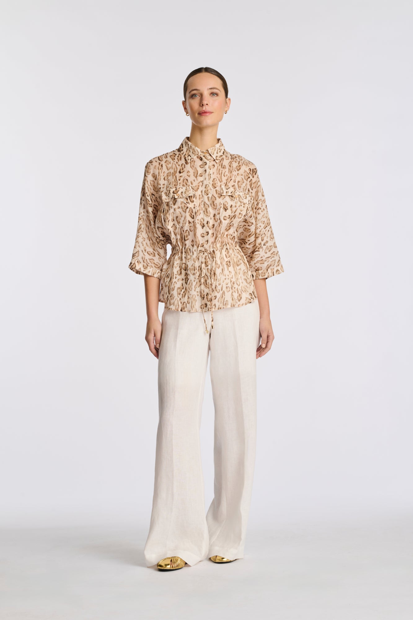 Chemise saharienne imprimé