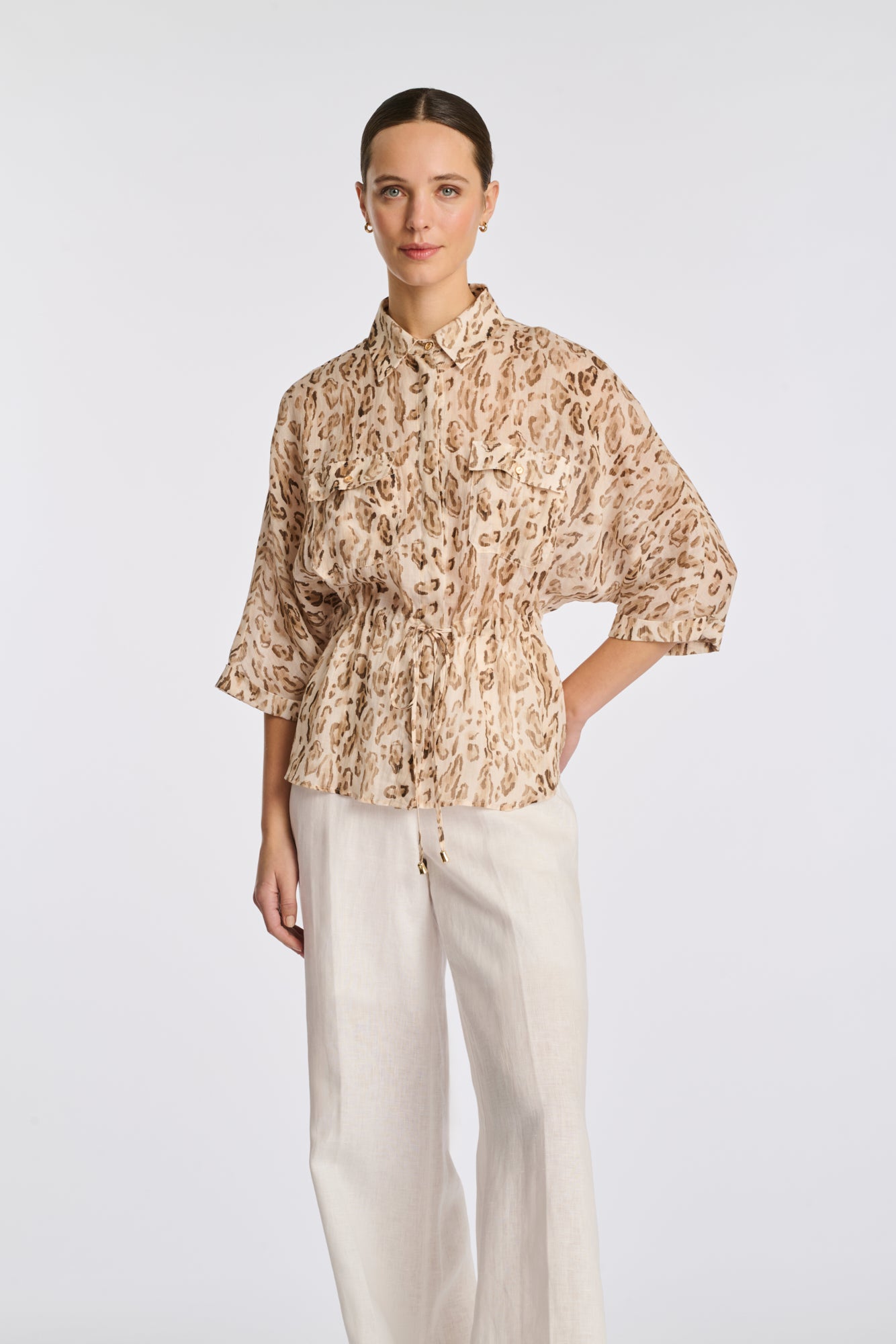 Chemise saharienne imprimé