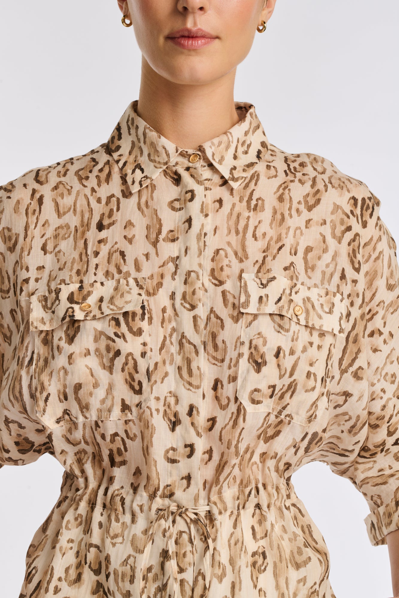 Chemise saharienne imprimé