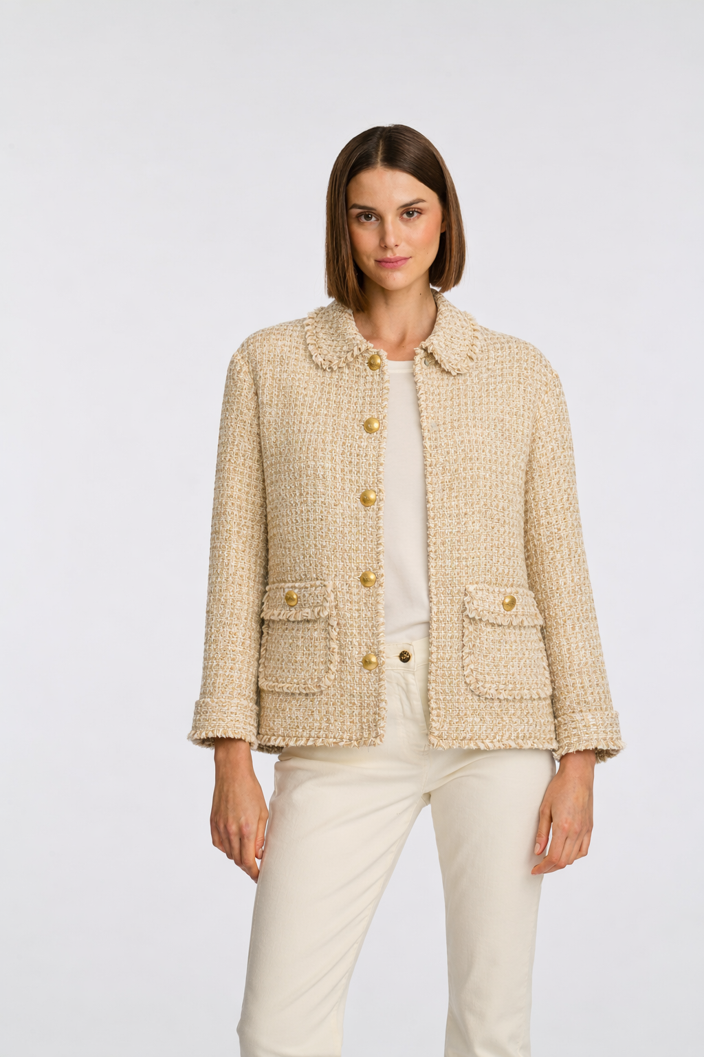 Tweed overshirt