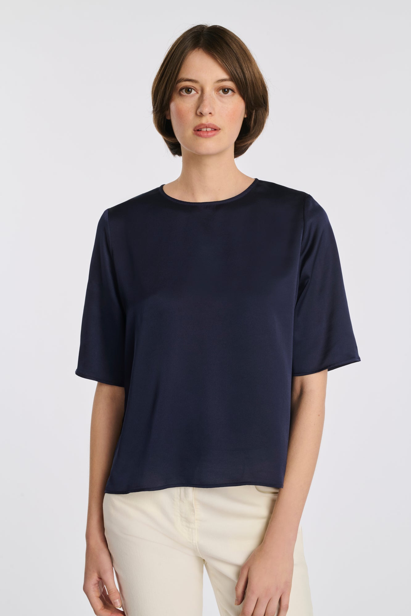 Satin top