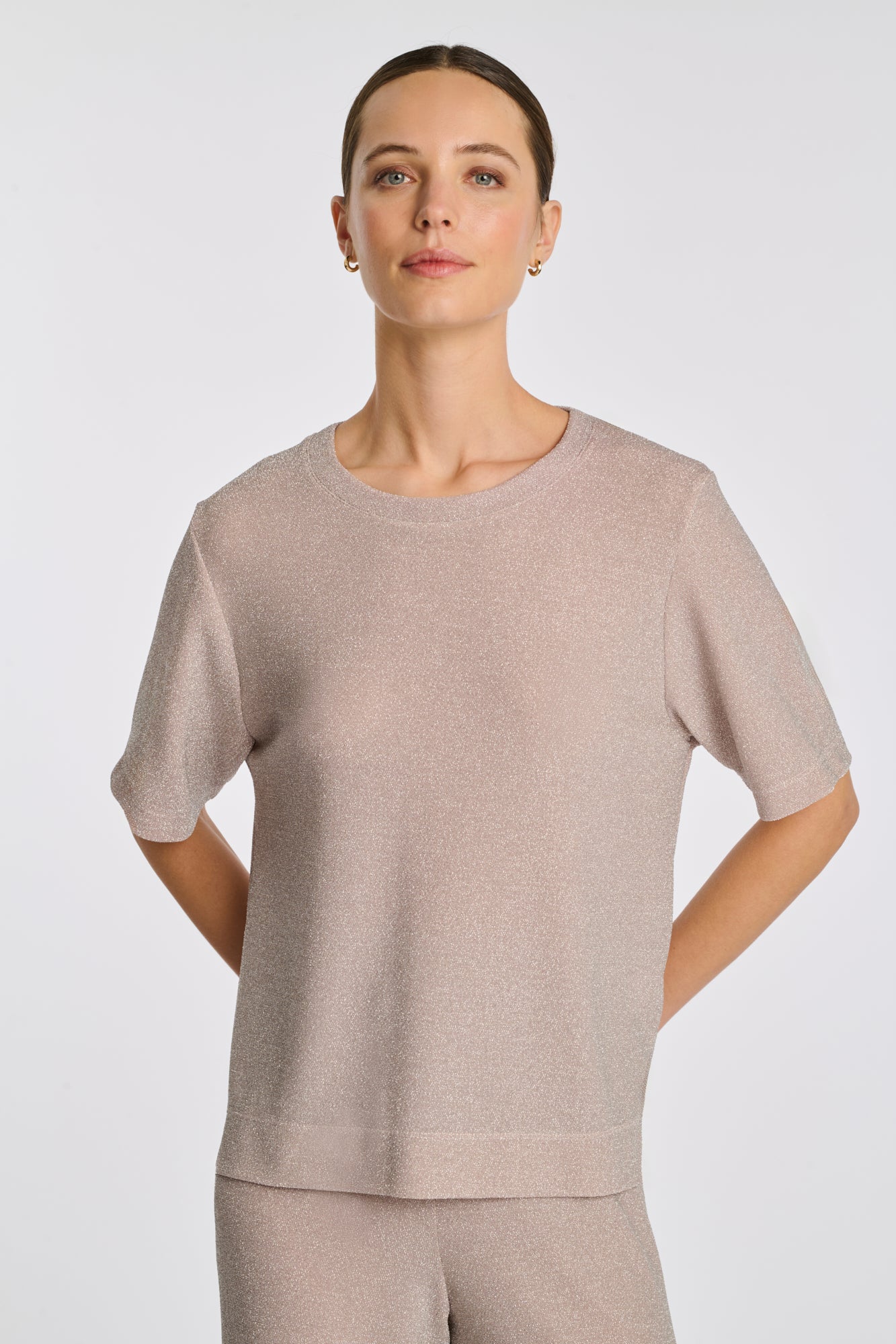 T-shirt en jersey irisé