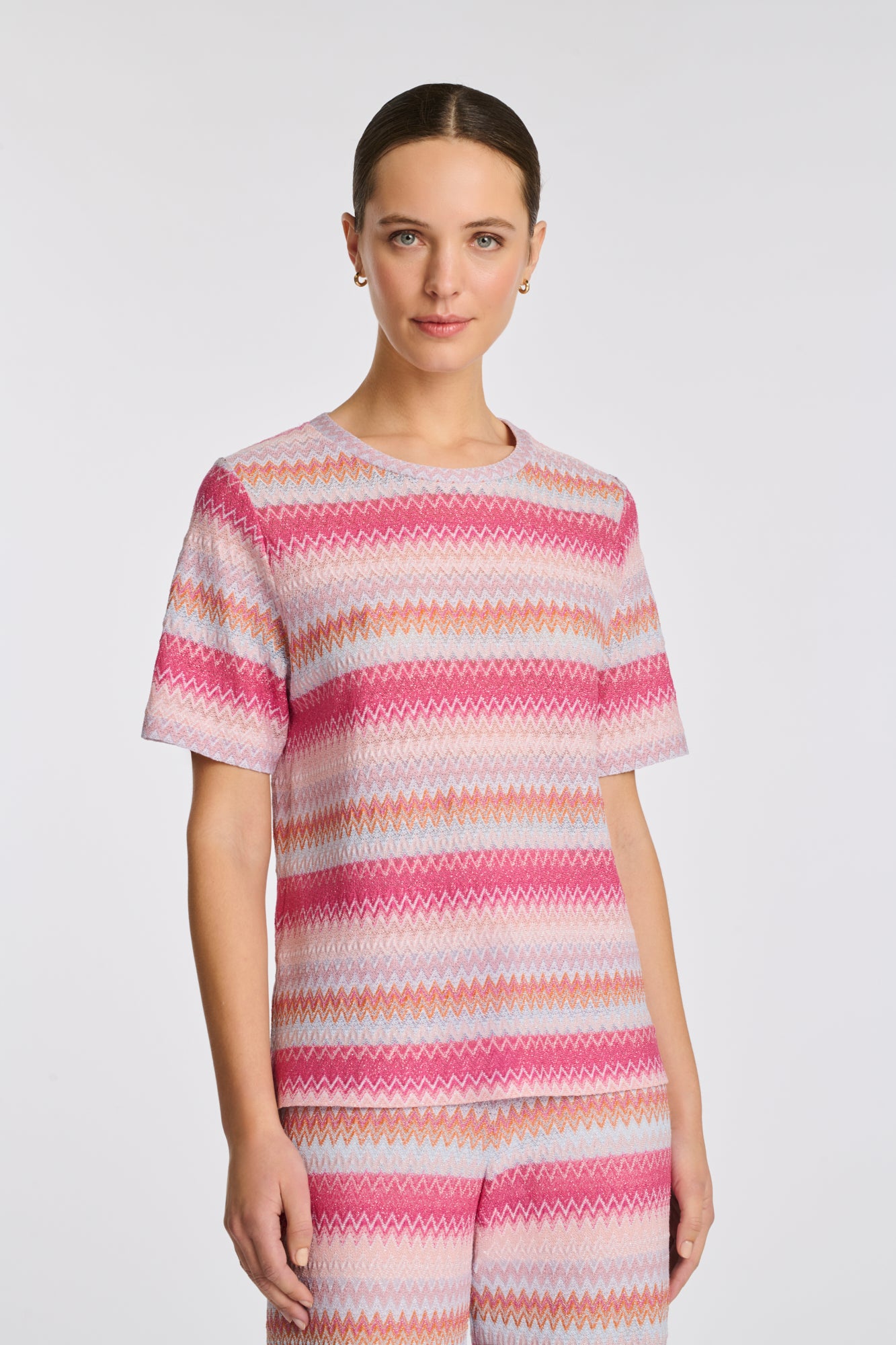 T-shirt en jersey fantaisie