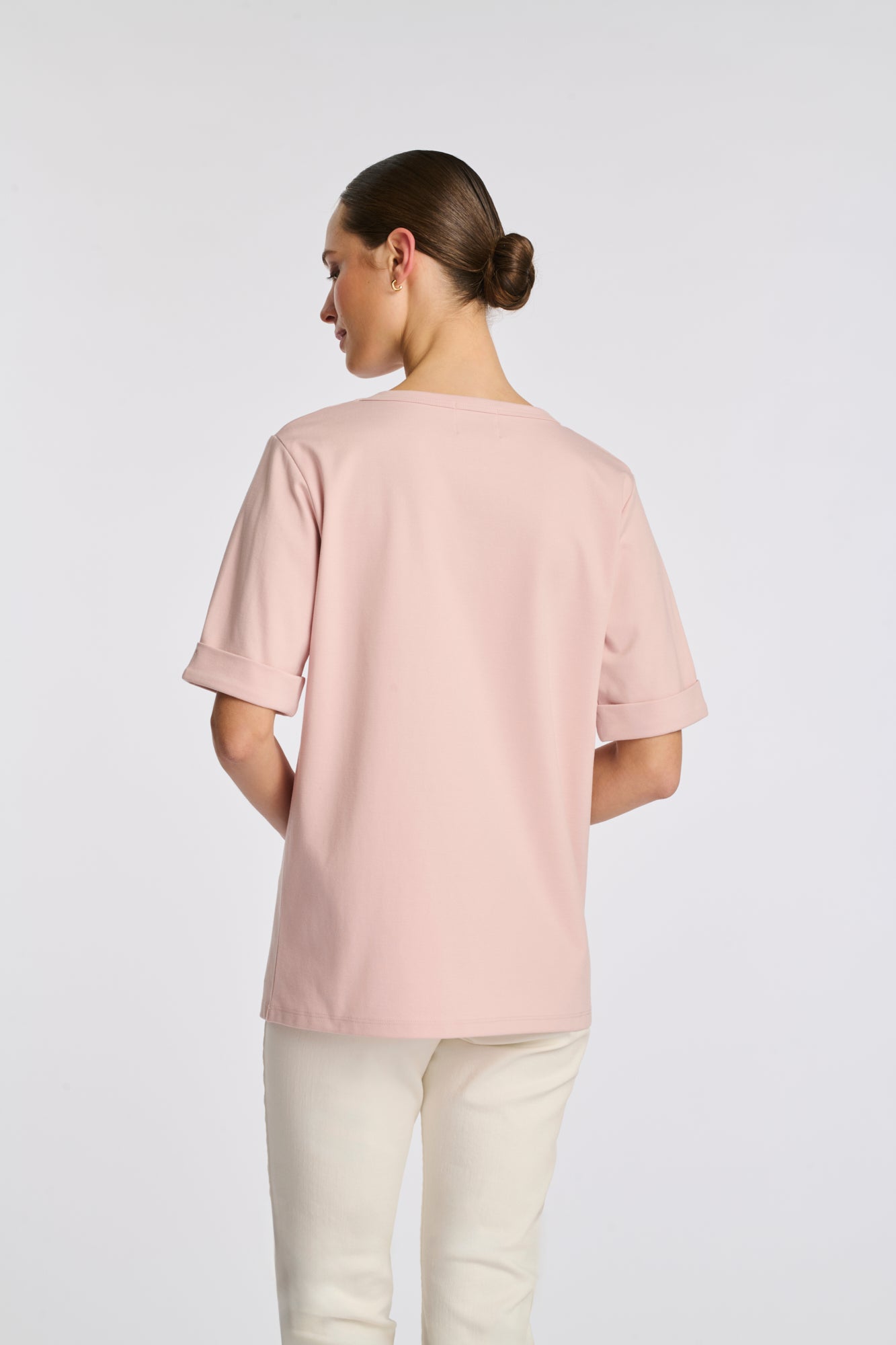 T-shirt logo strass et studs