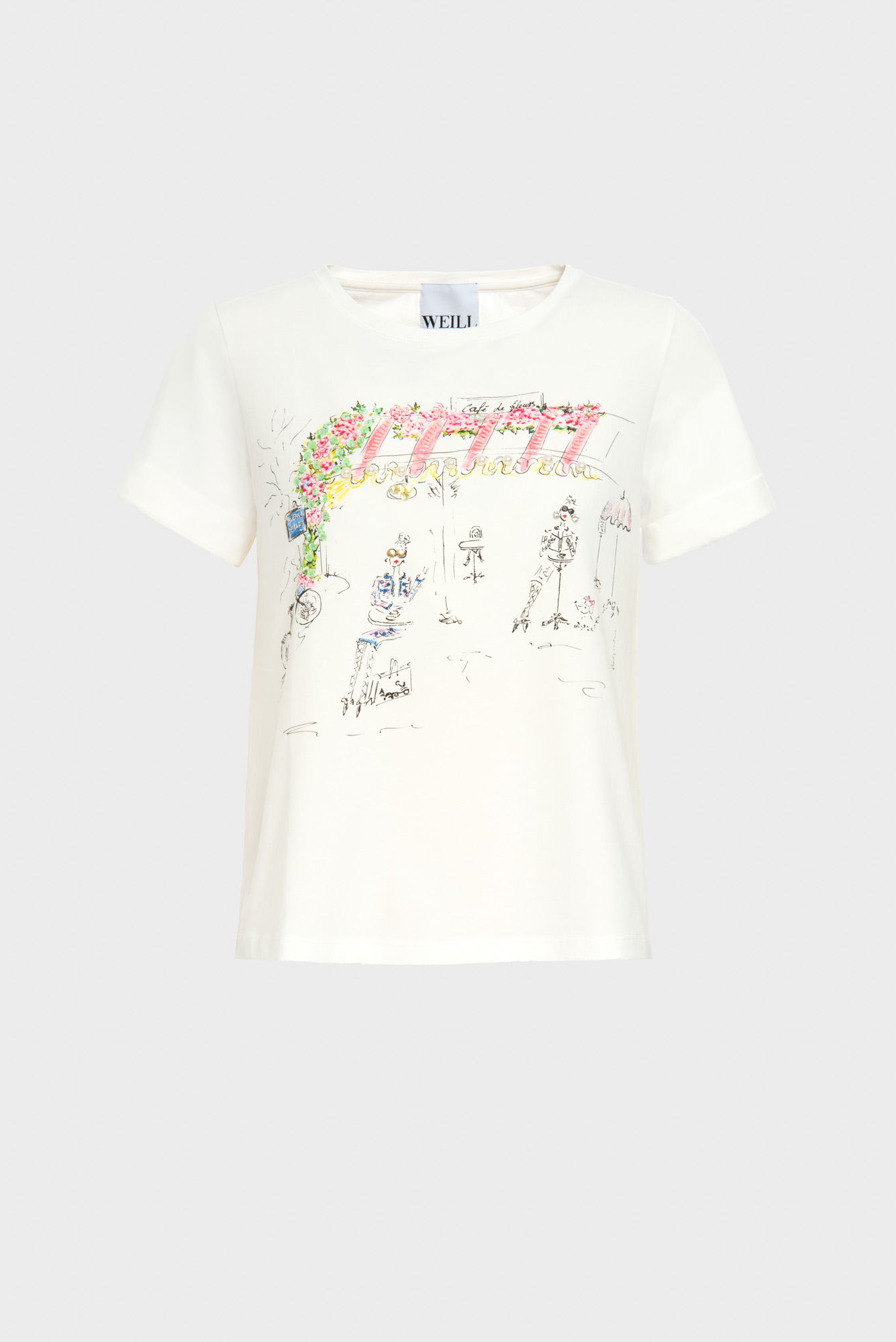 Café des fleurs T-shirt