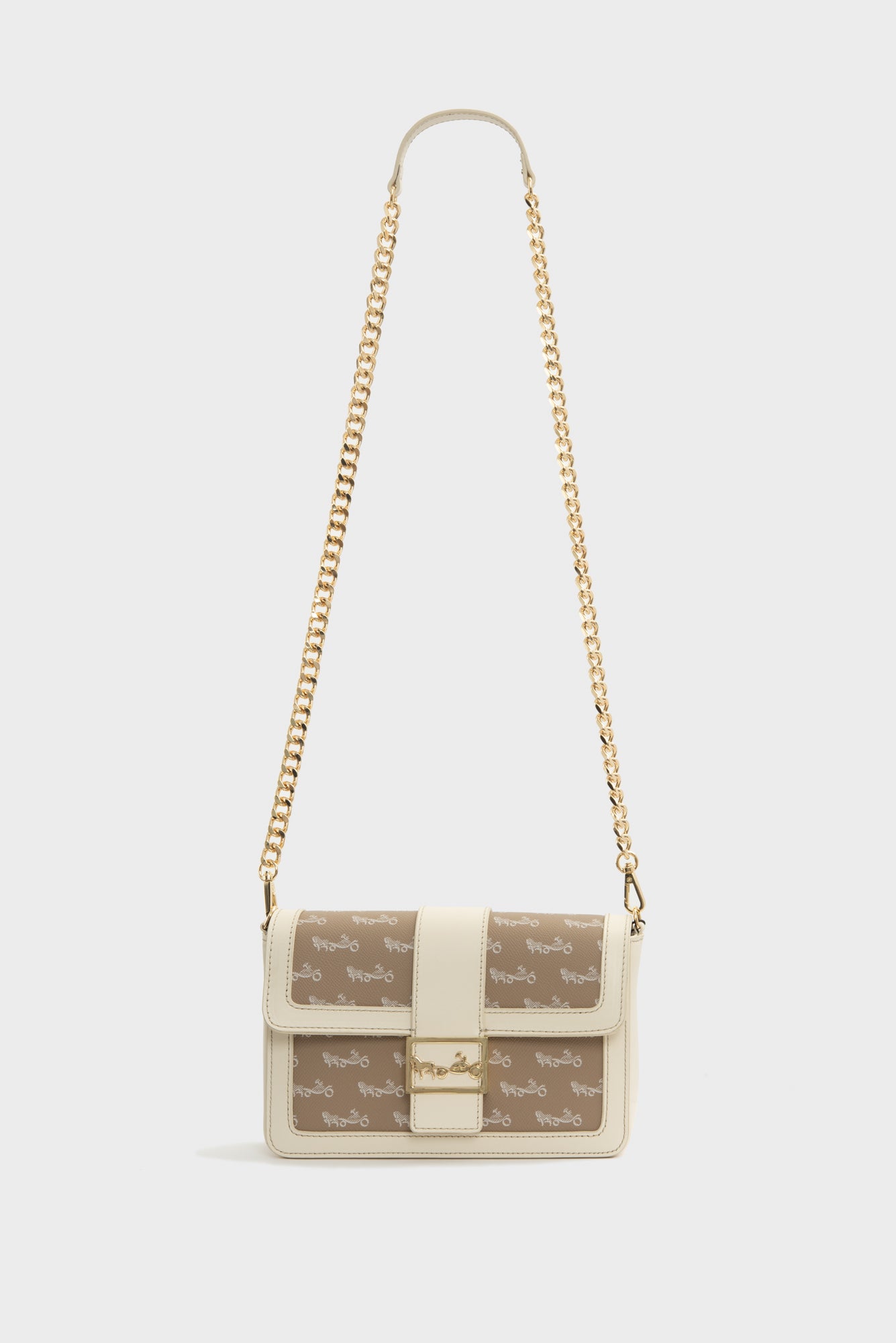 Mac Mahon bag in leather and canvas