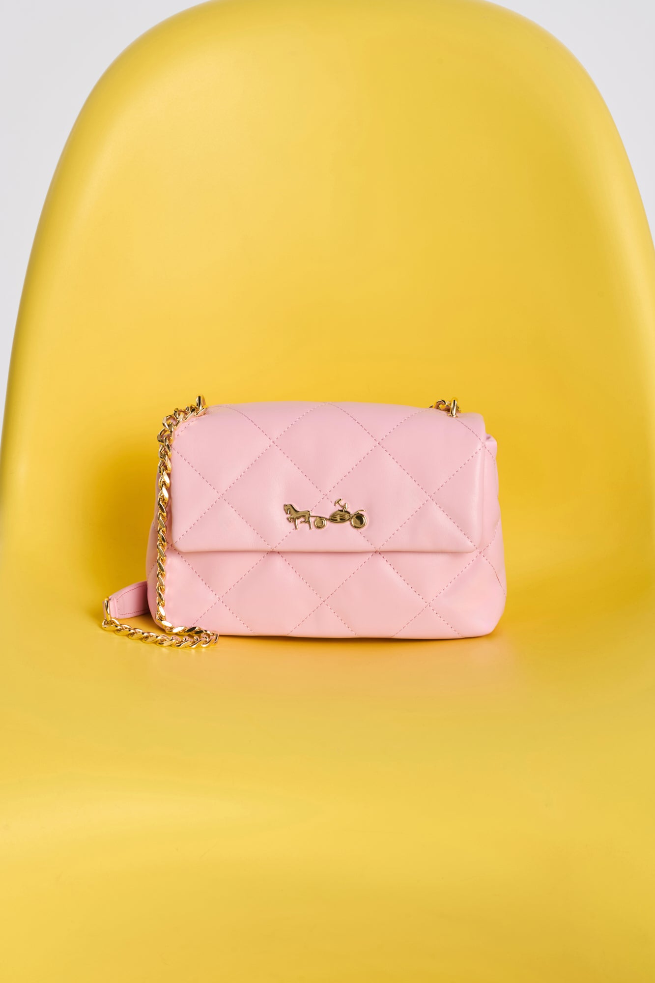 Sac Romy en cuir matelassé