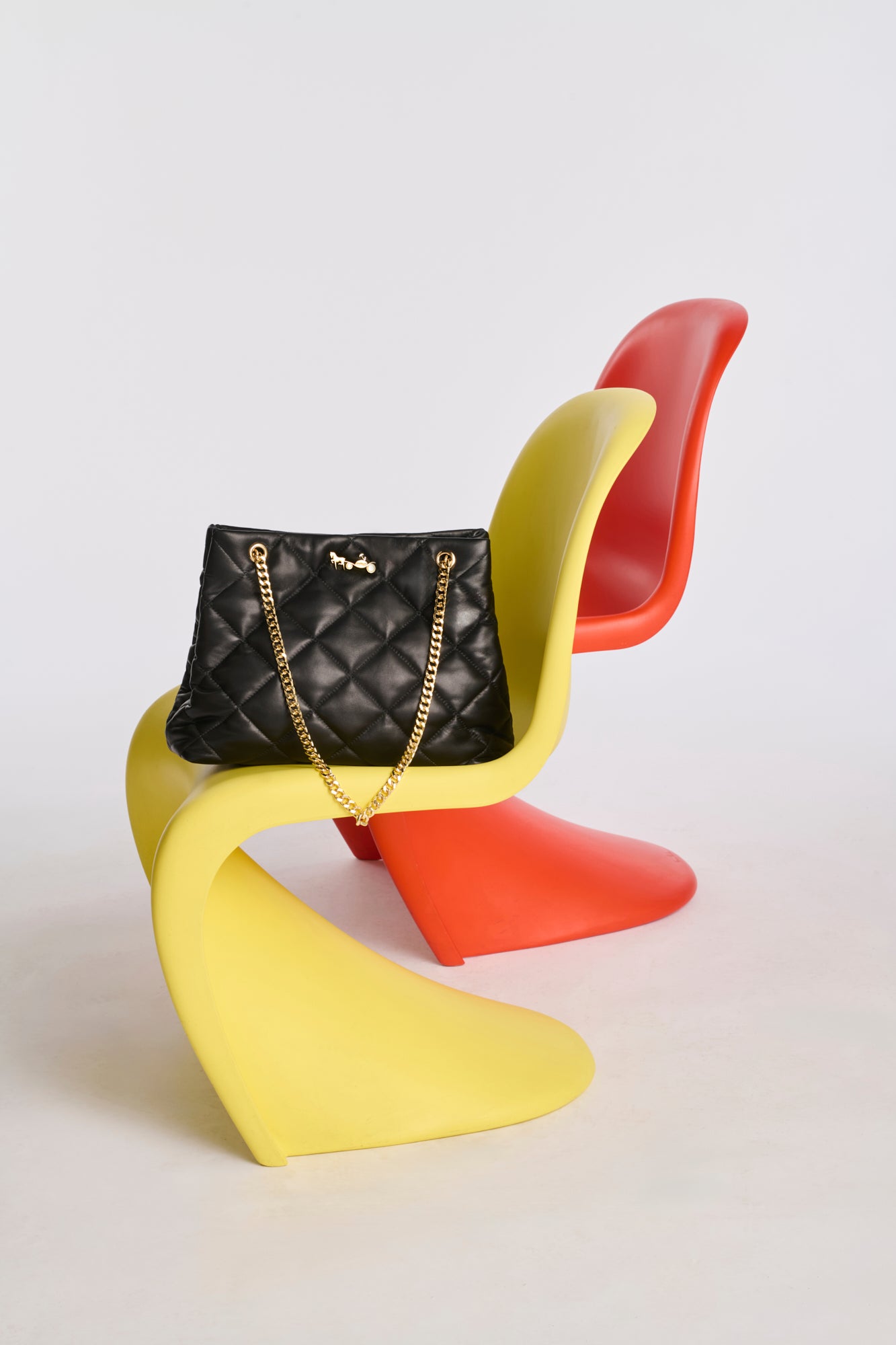 Marion quilted leather tote bag