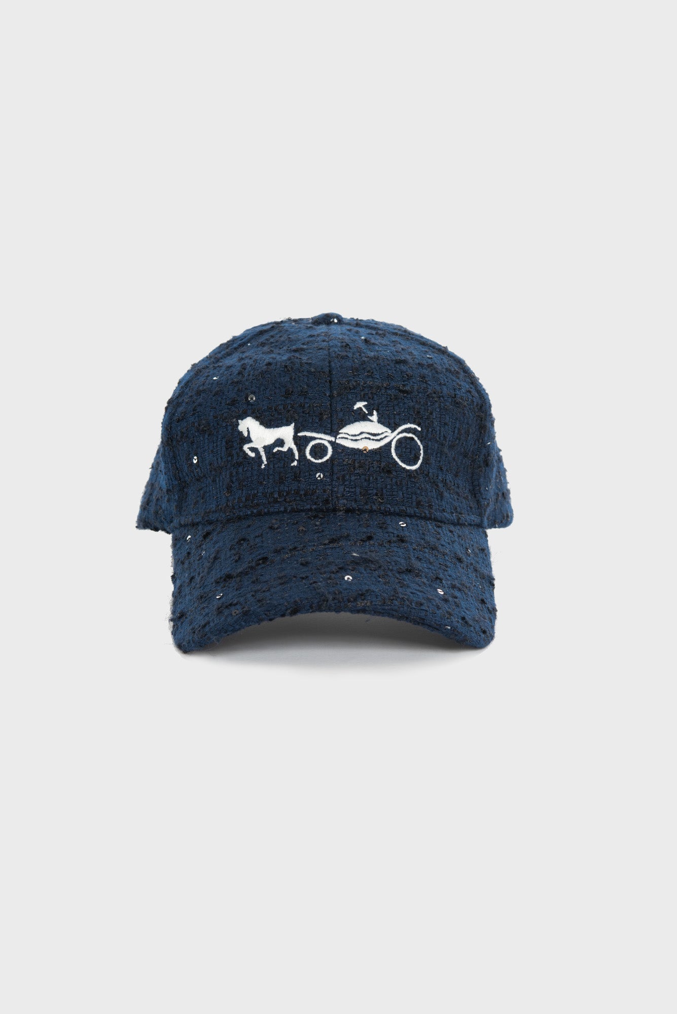 Casquette en tweed