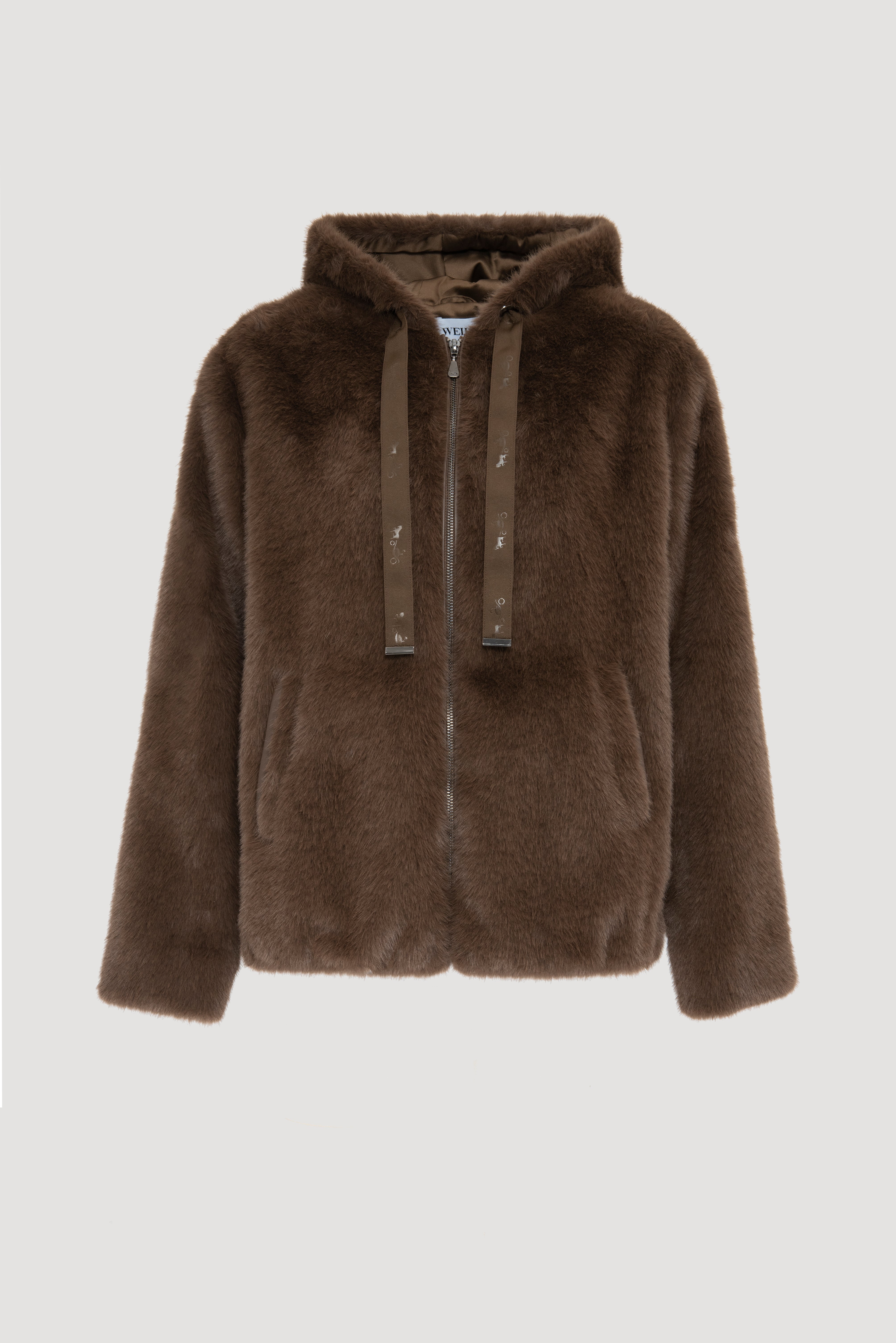 Faux-fur jacket