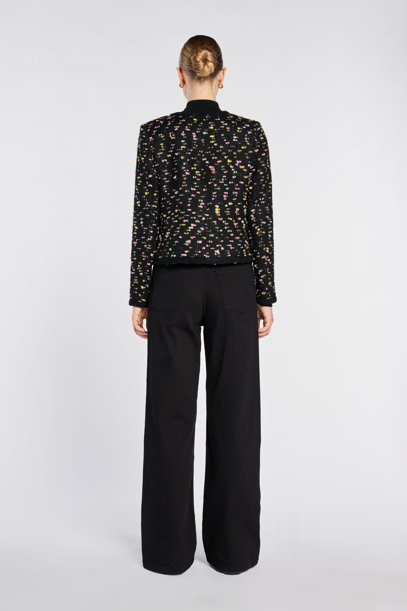 Veste en tweed fantaisie