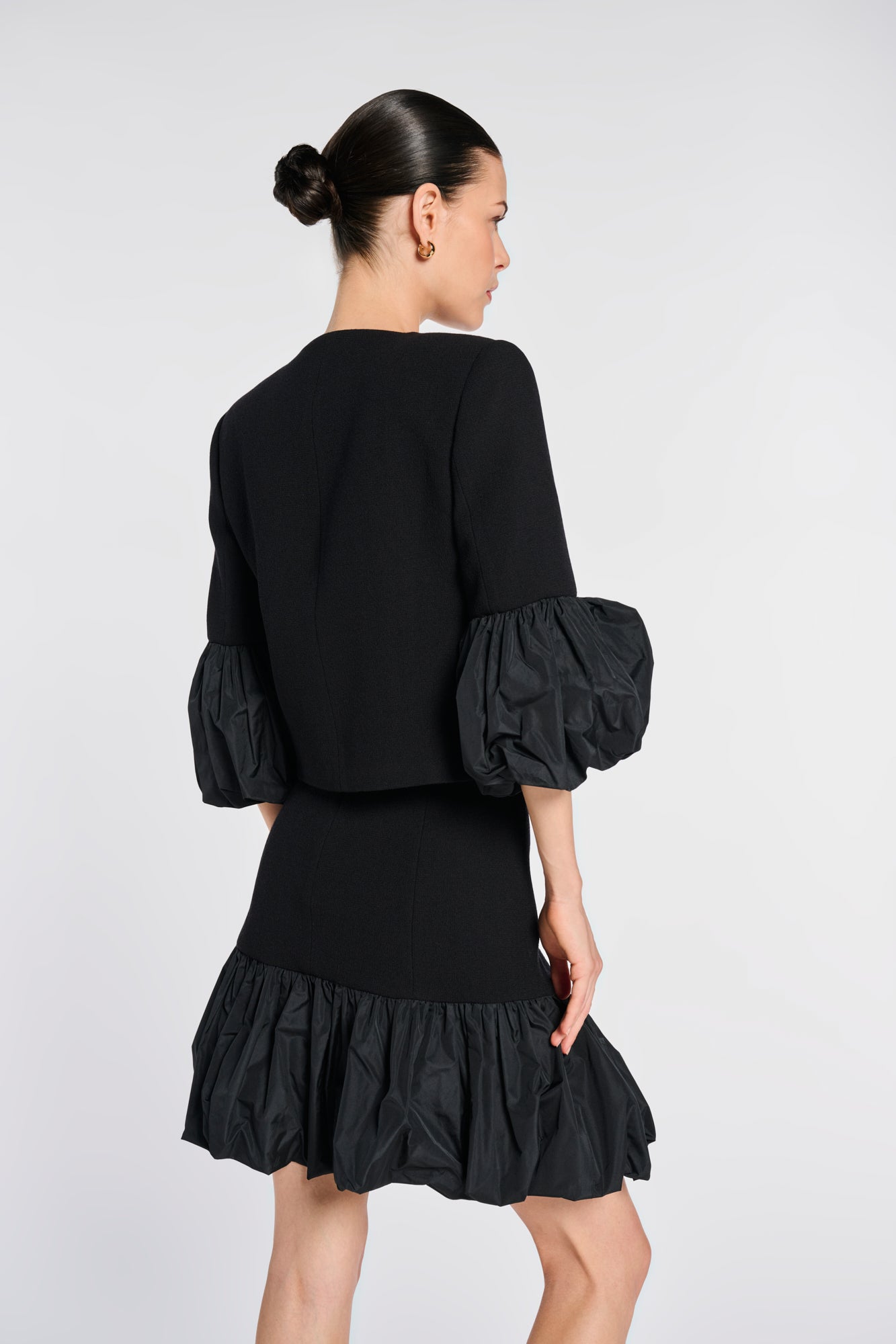 Veste à manches bouffantes