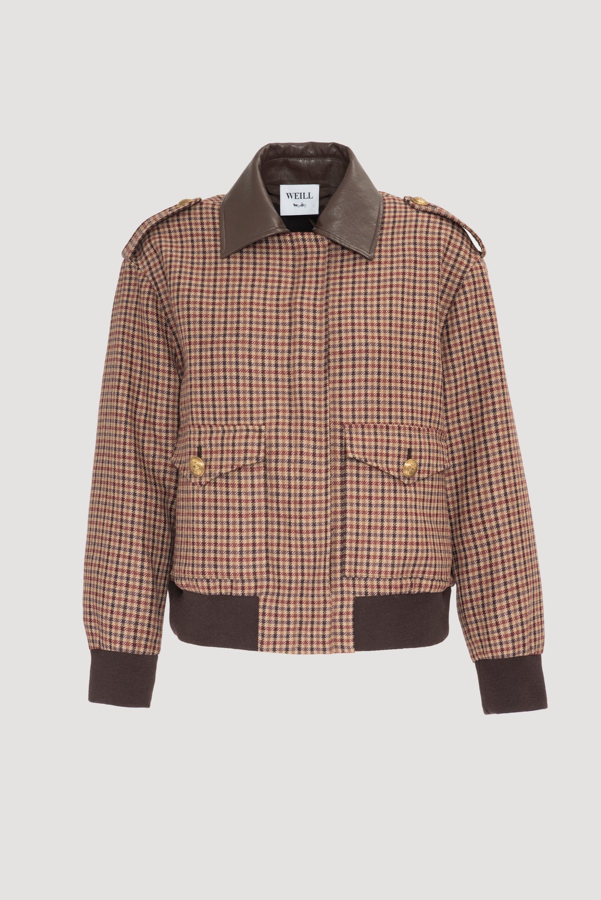 Blouson bi-matière