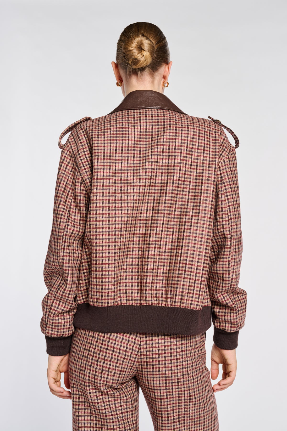 Blouson bi-matière