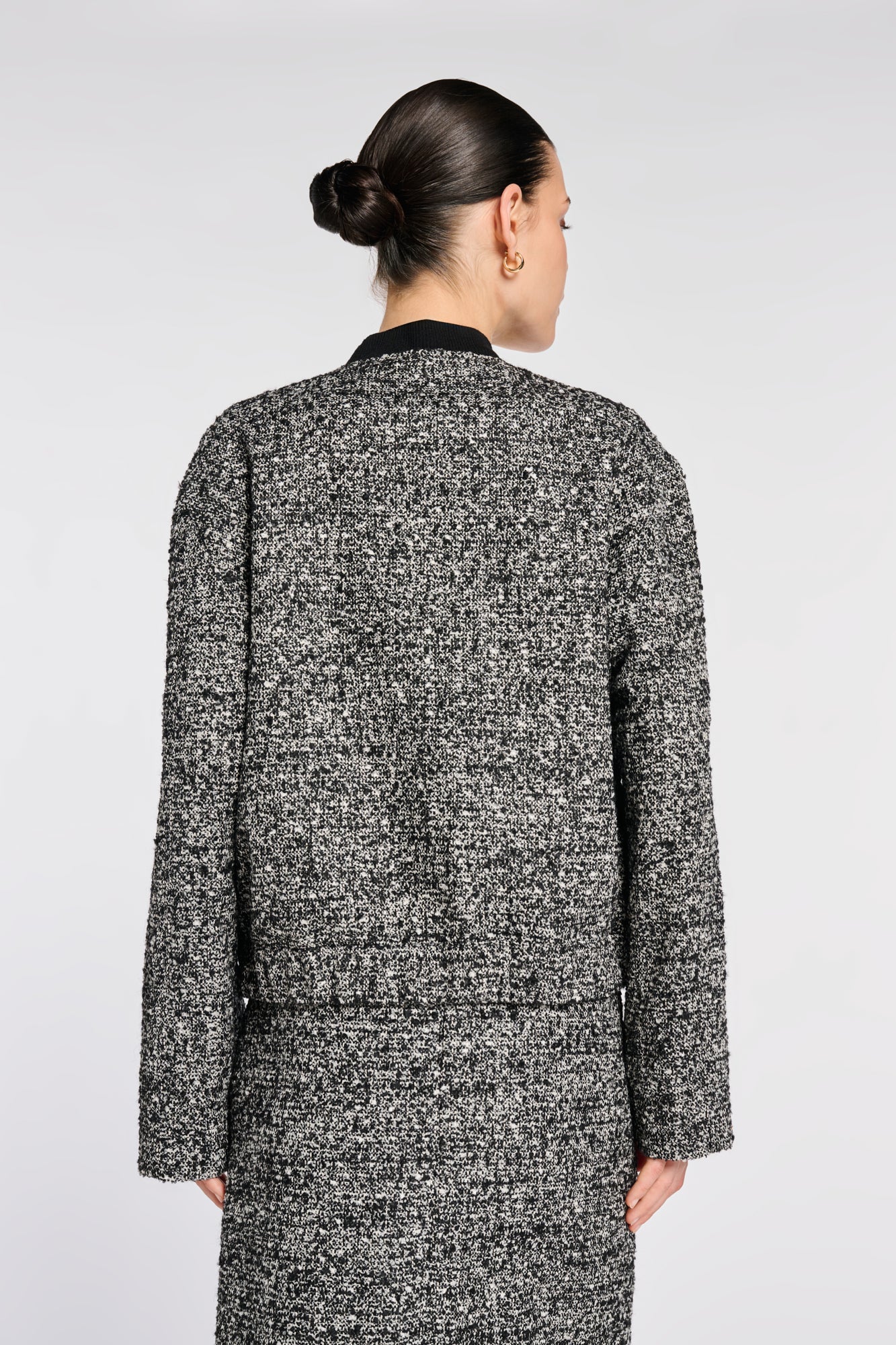 Blouson en tweed