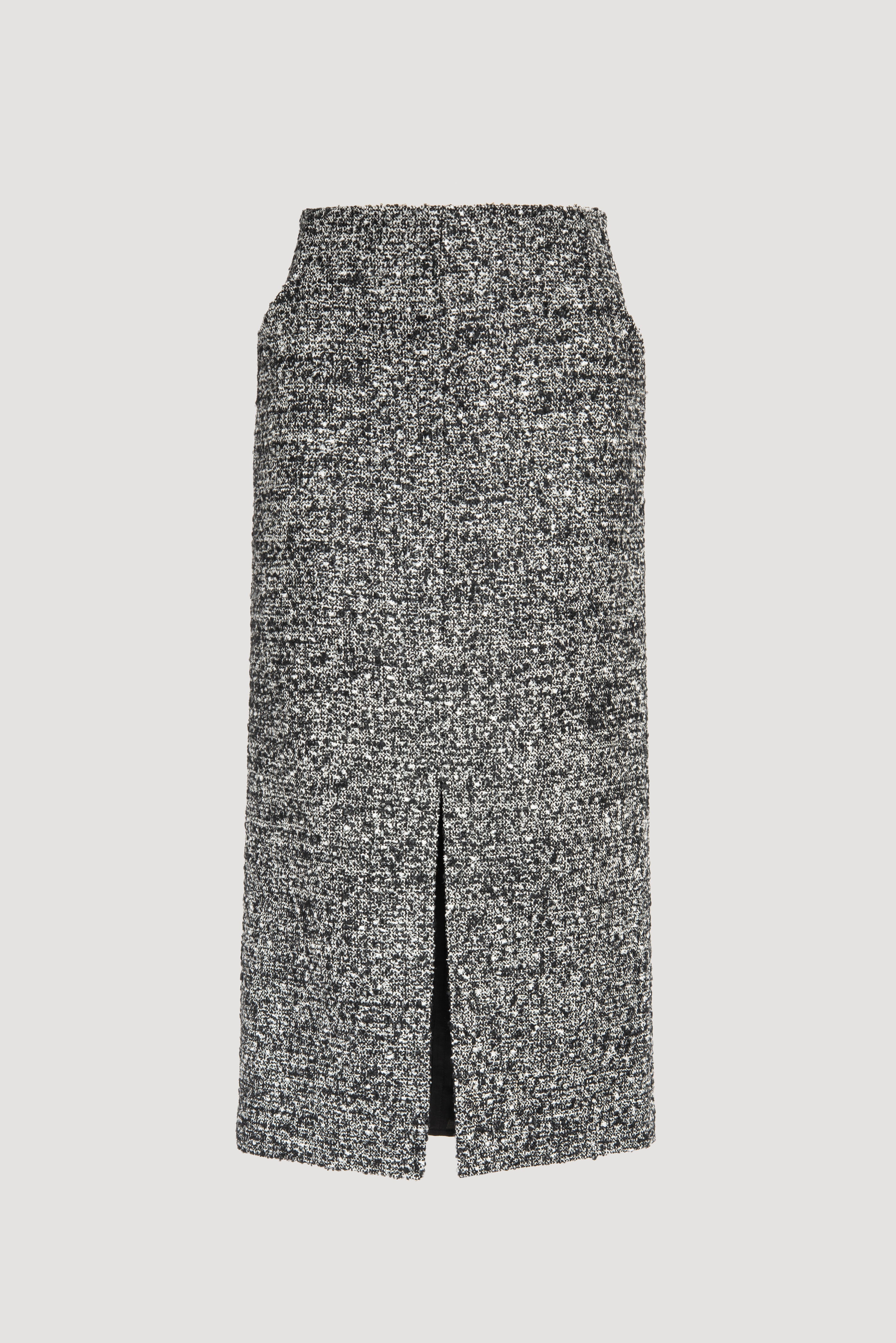 Jupe longue en tweed