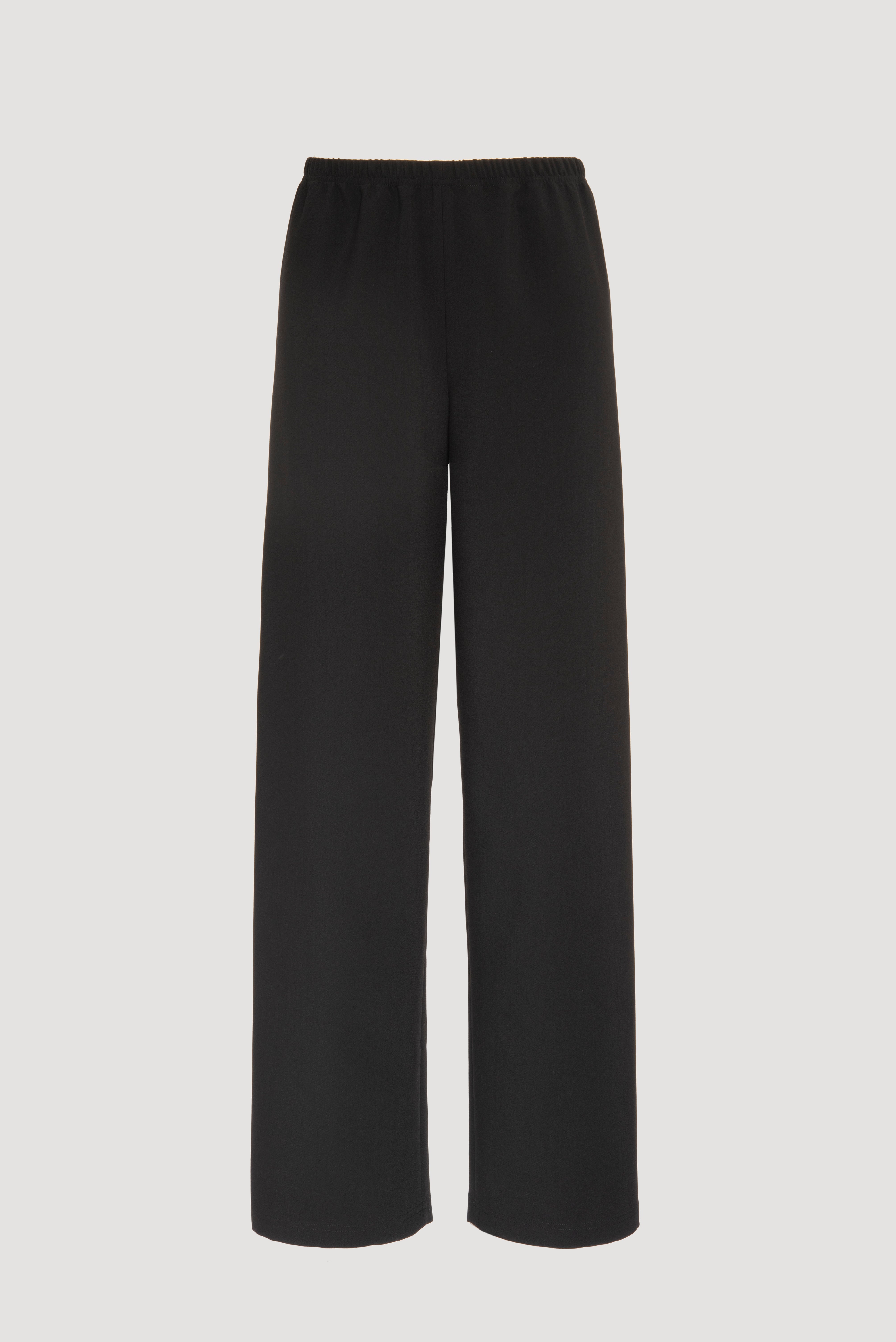 Pantalon large élastiqué