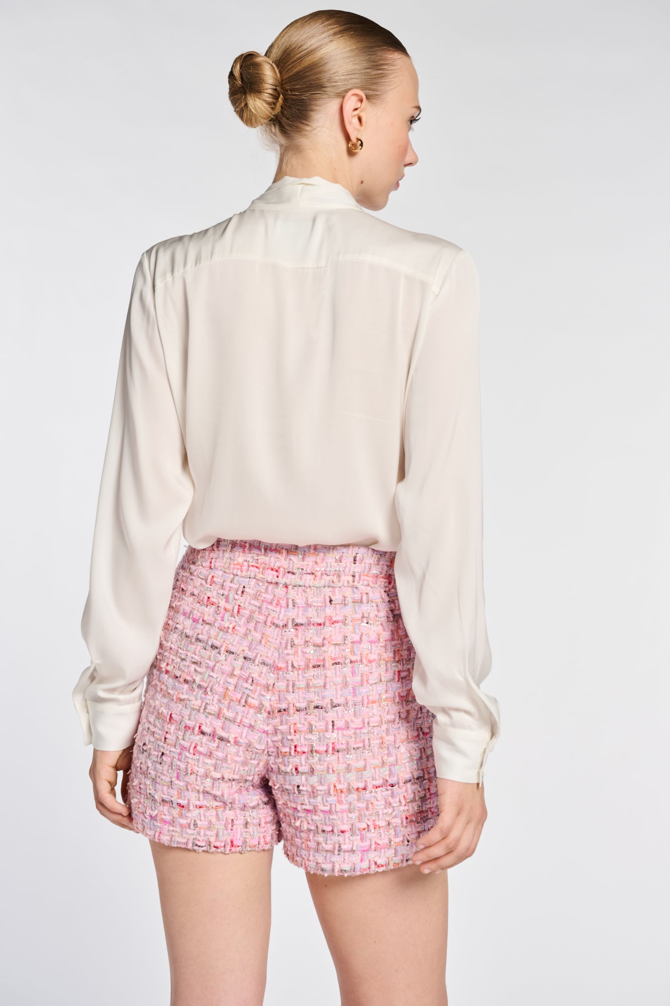 Short en tweed fantaisie