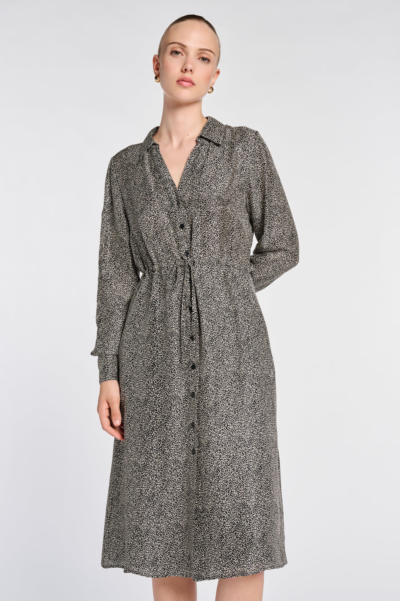 Robe chemise imprimée