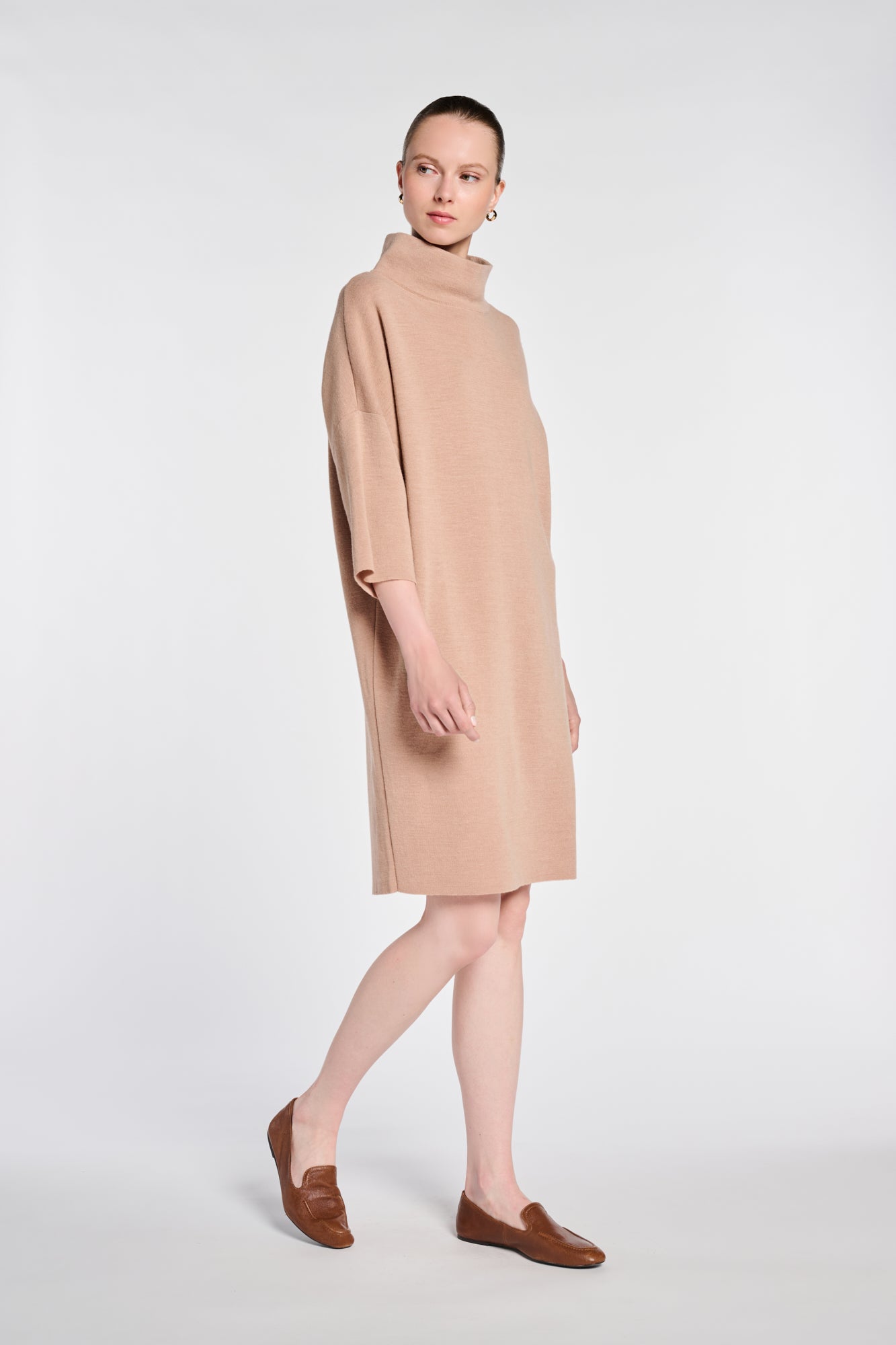Robe pull en maille