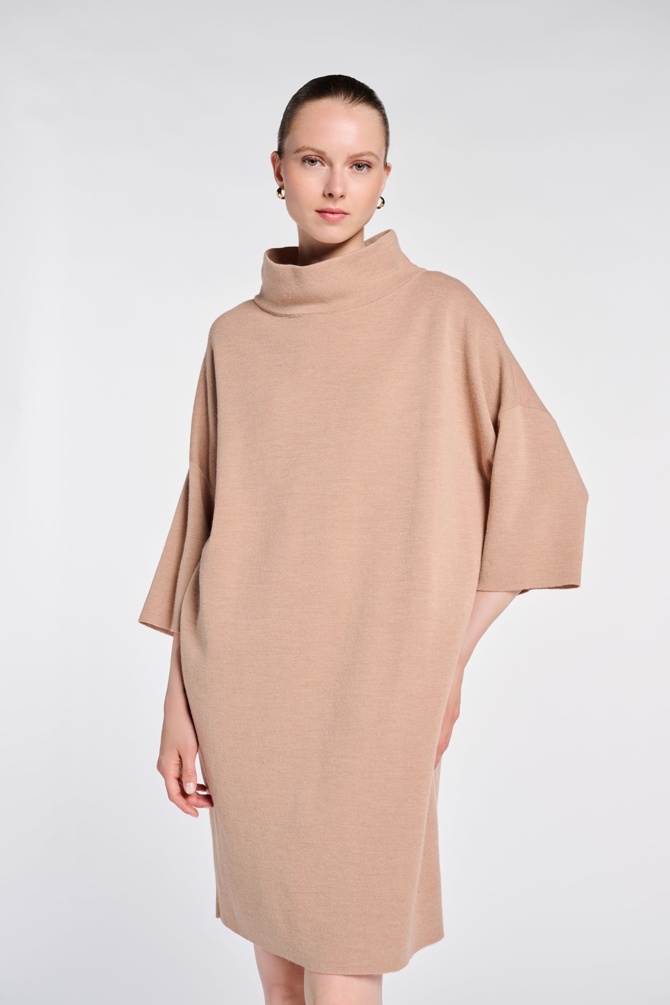 Robe pull en maille