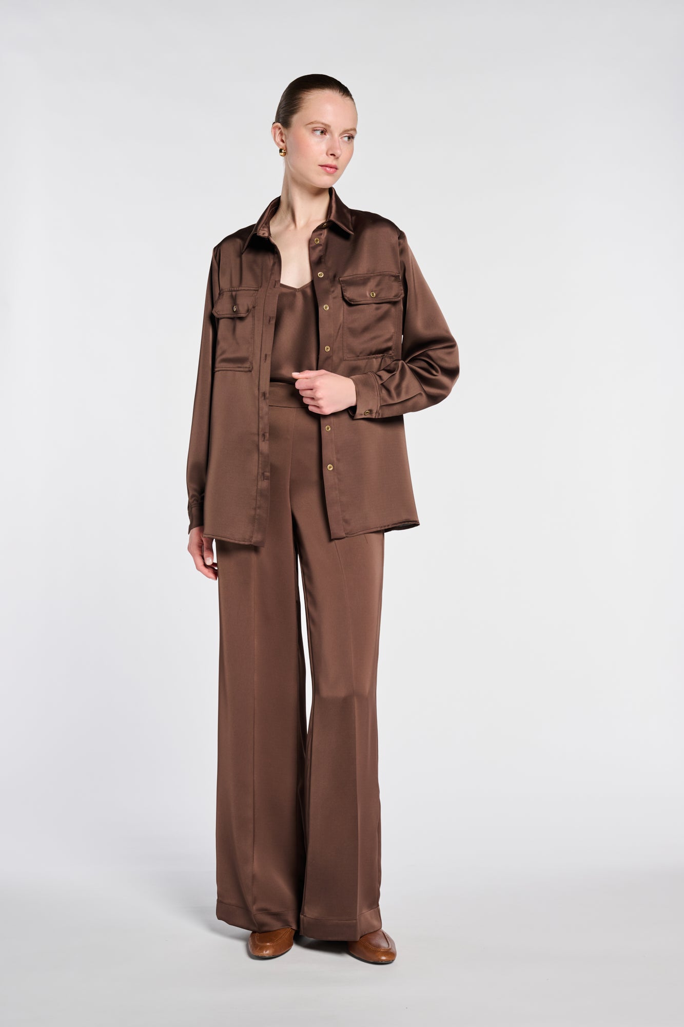 Chemise en satin