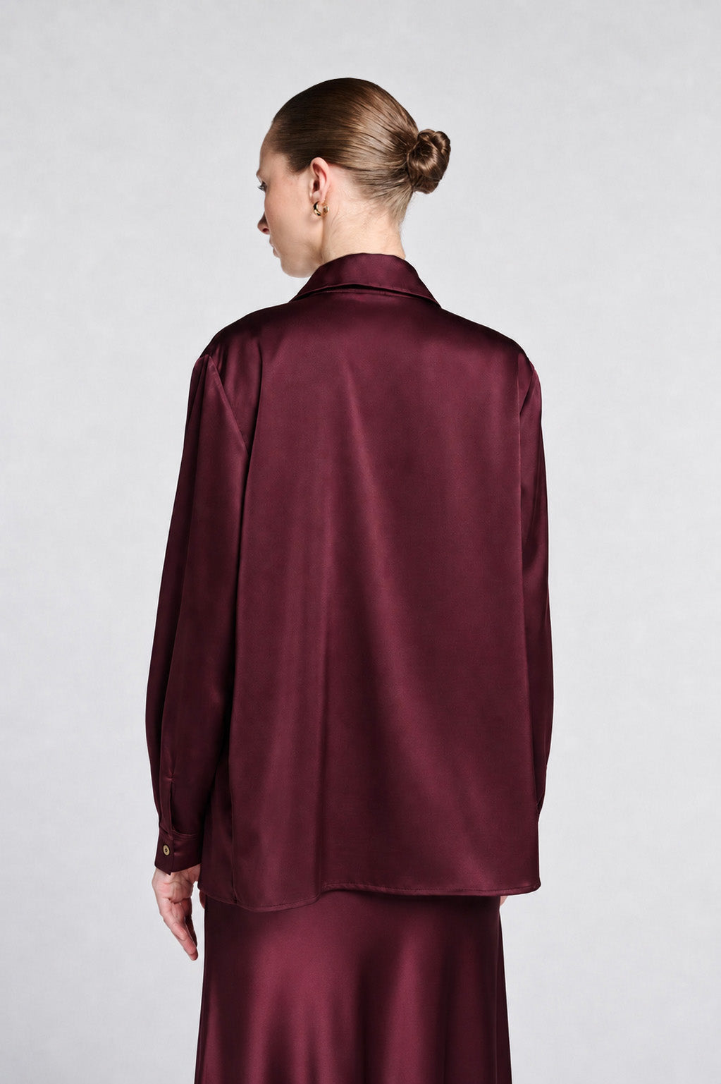 Chemise en satin