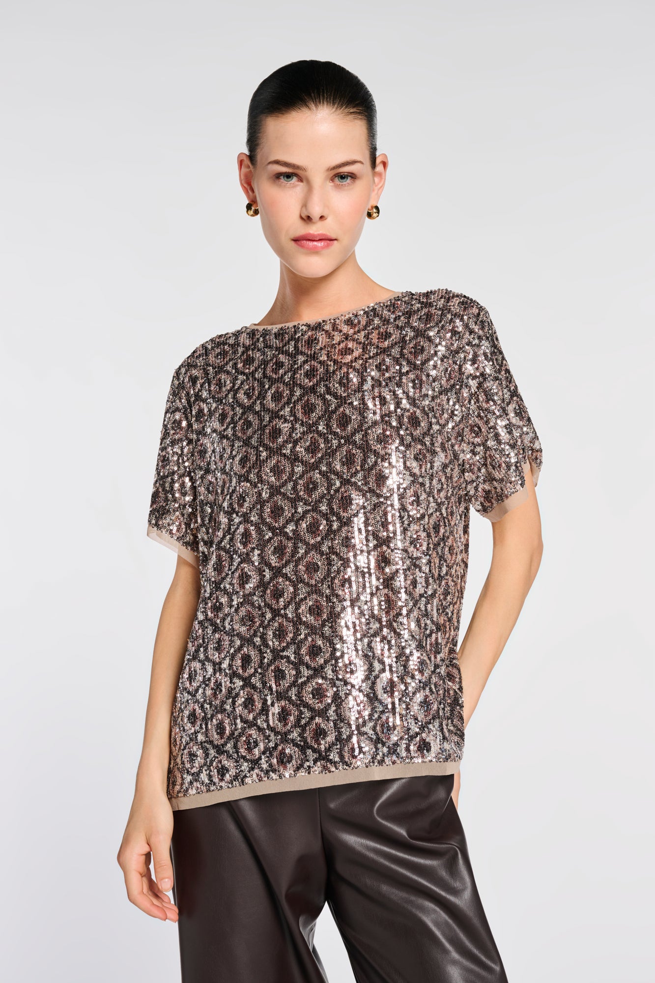 Top à sequins