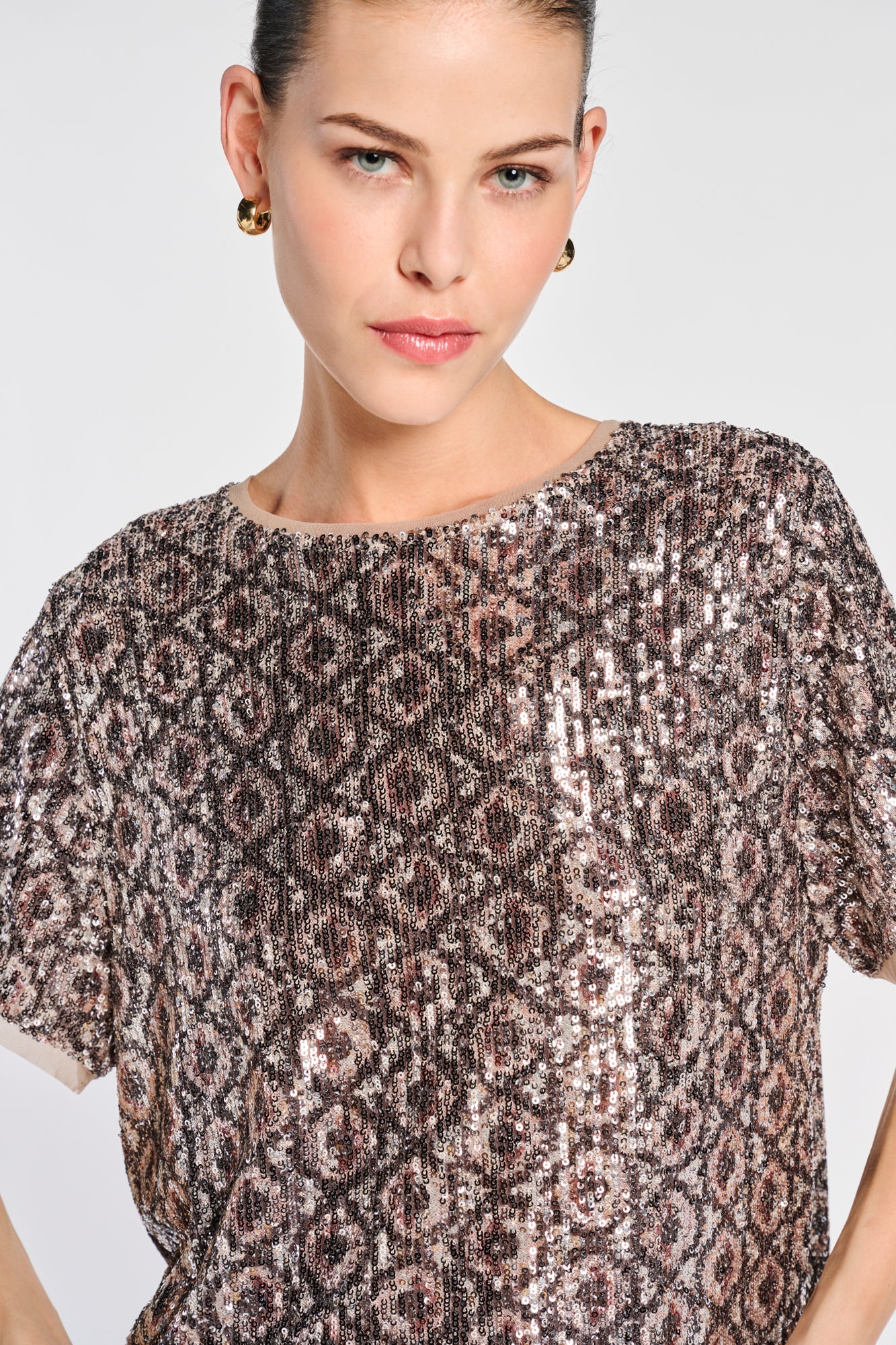 Top à sequins