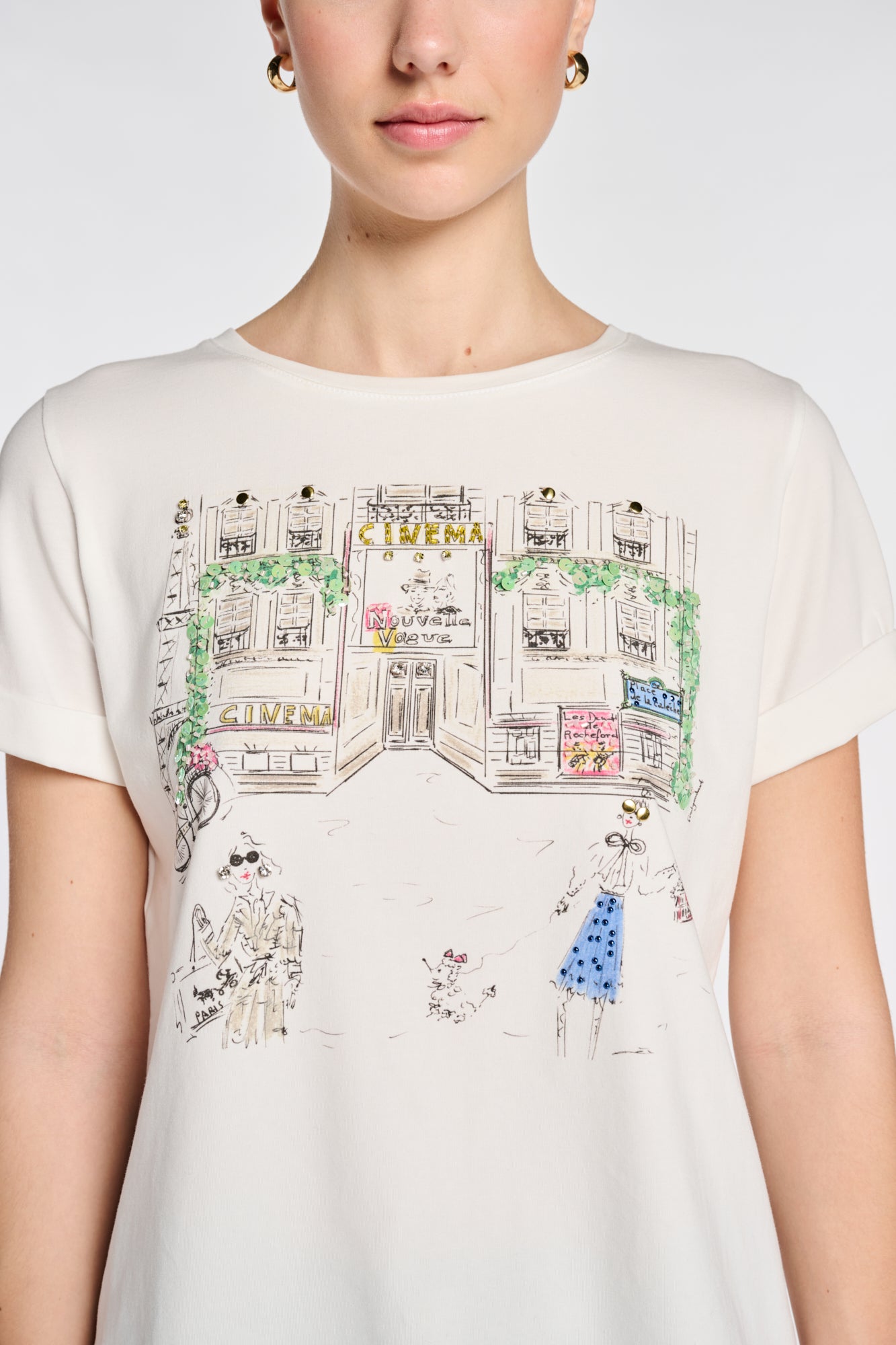 T-shirt nouvelle vague