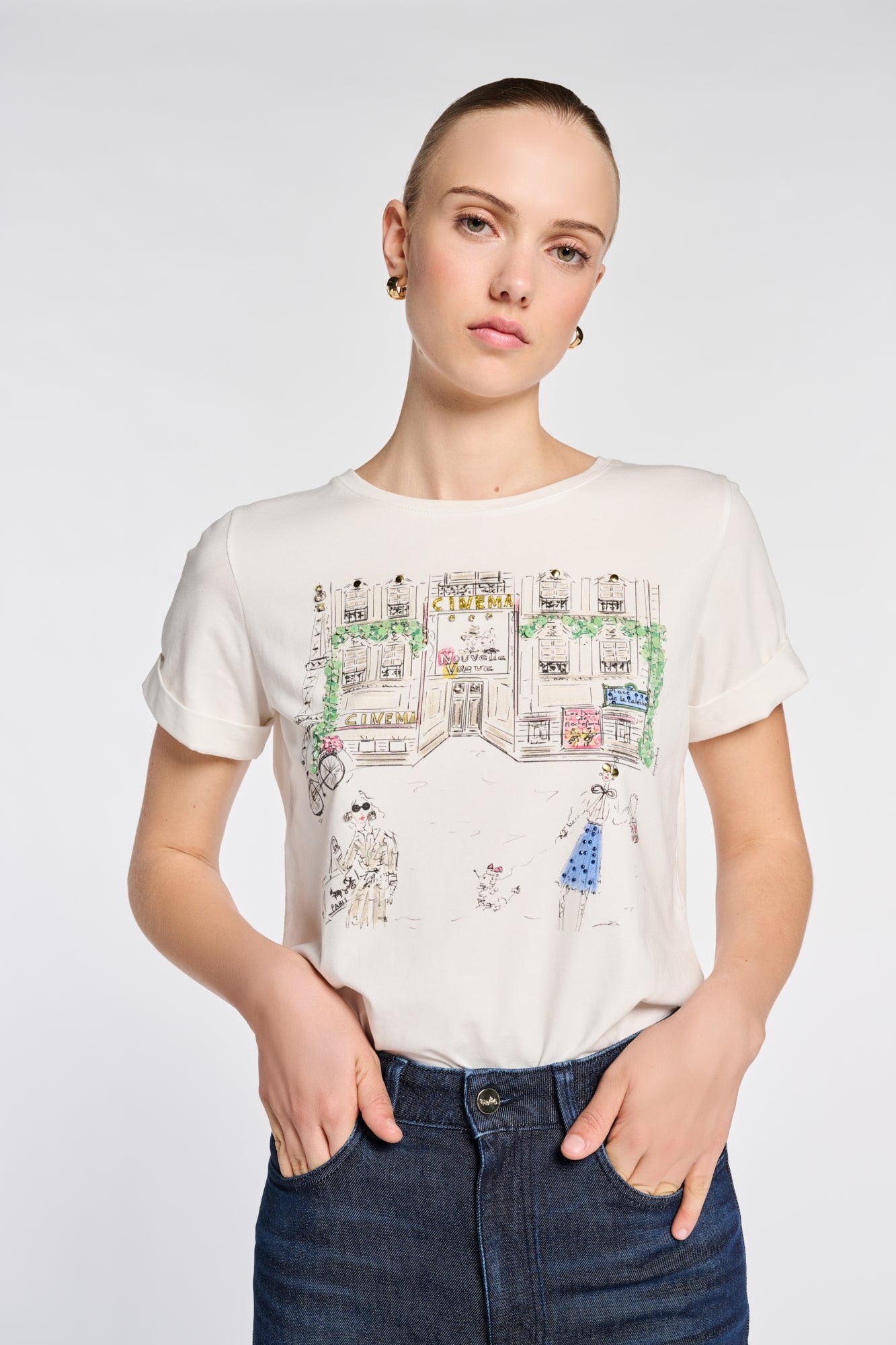 T-shirt nouvelle vague