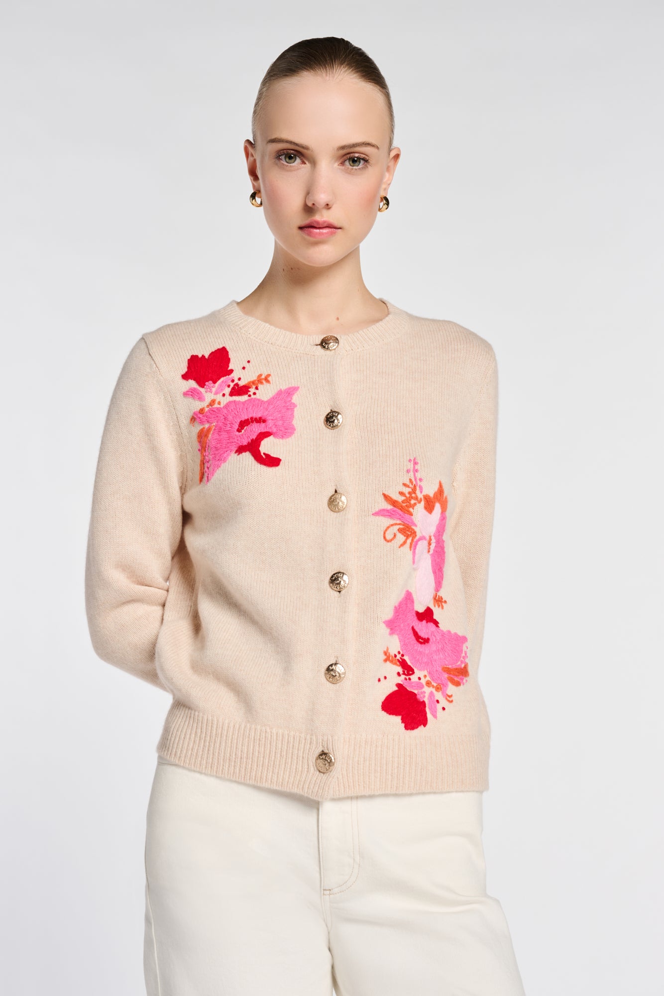 Cardigan brodé